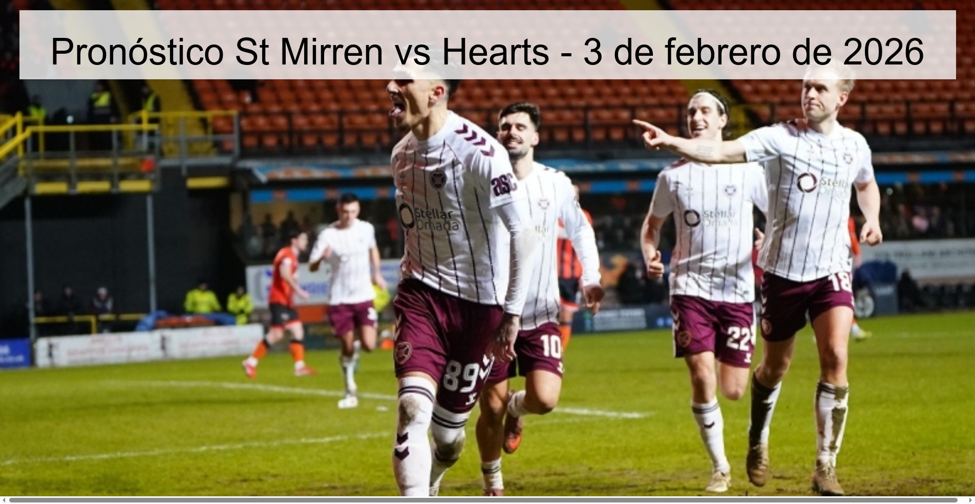 St Mirren vs Hearts Prediction – February 3, 2026 St Mirren vs Hearts Prediction – February 3, 2026