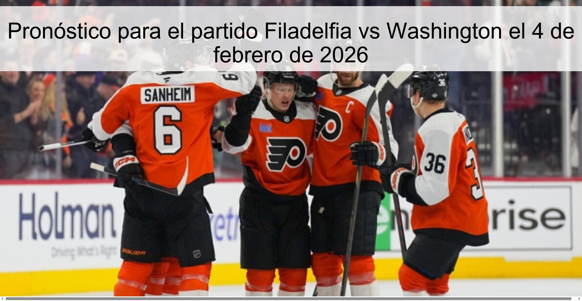 Prediction for the Philadelphia vs Washington match on February 4, 2026 Prediction for the Philadelphia vs Washington match on February 4, 2026