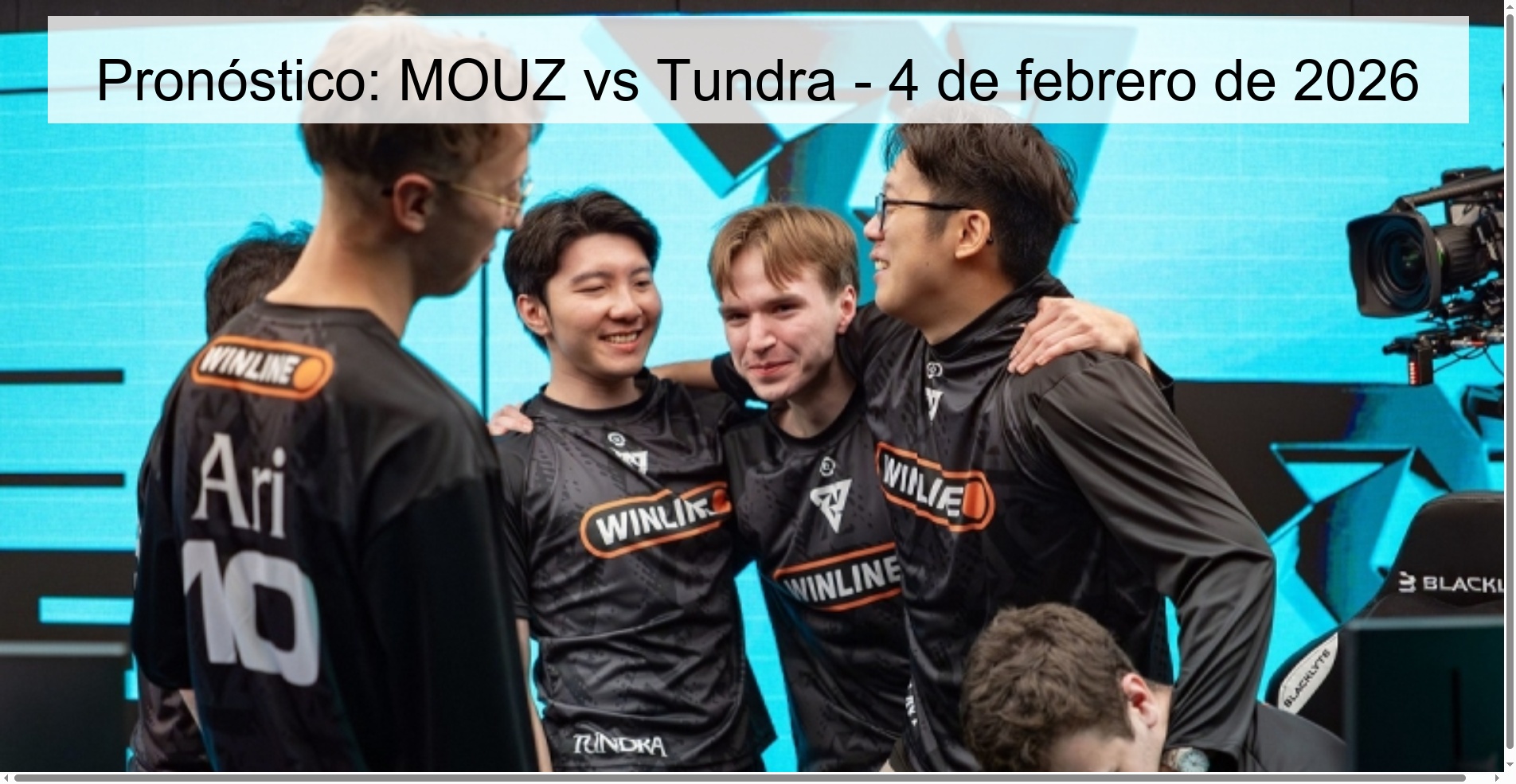 Pronóstico: MOUZ vs Tundra - 4 de febrero de 2026