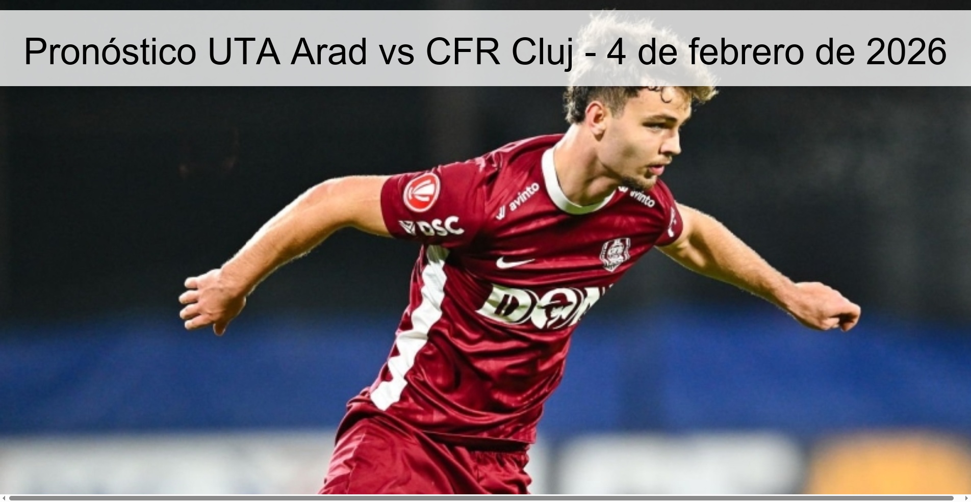 UTA Arad vs CFR Cluj Prediction – February 4, 2026