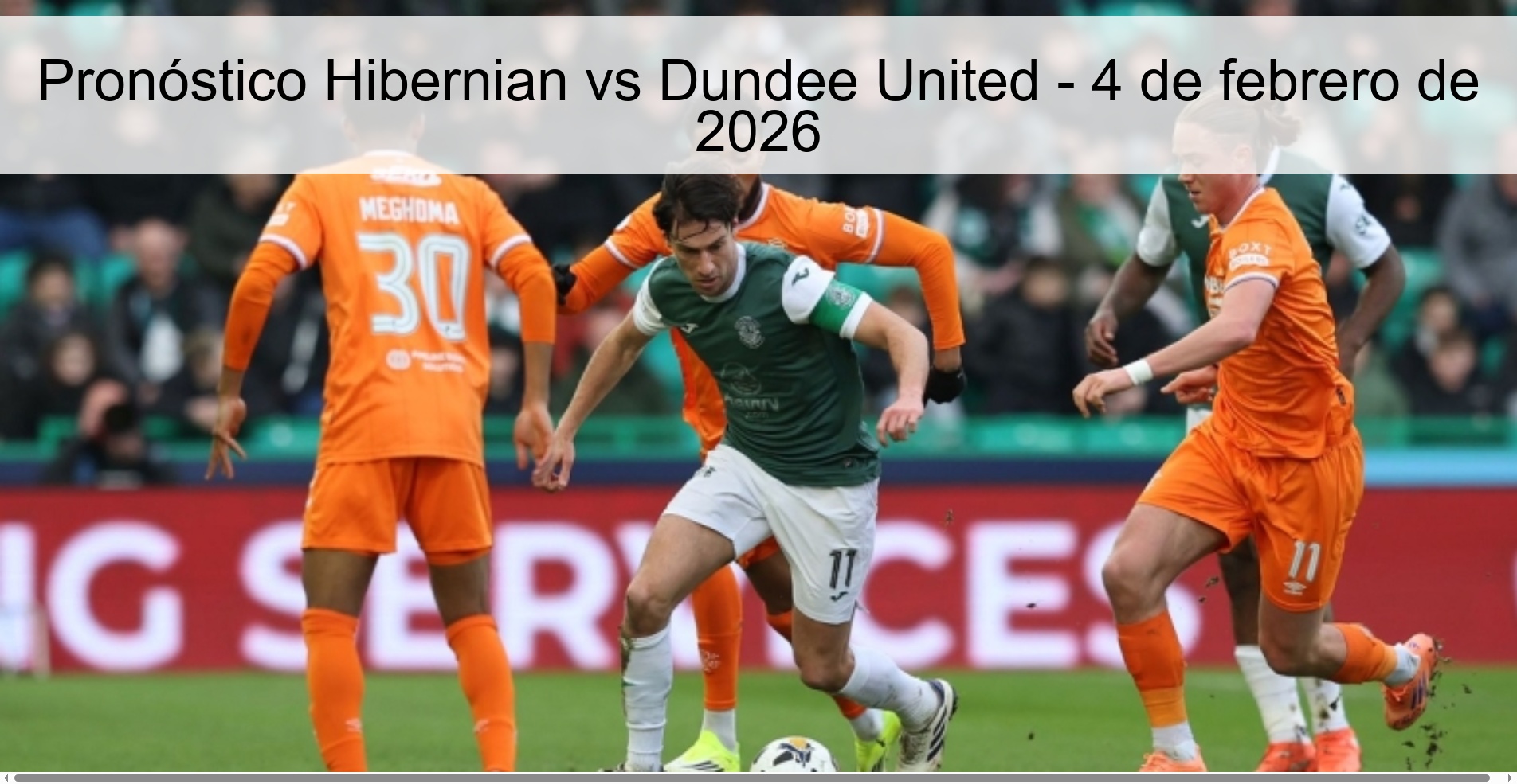 Hibernian vs Dundee United Prediction – February 4, 2026