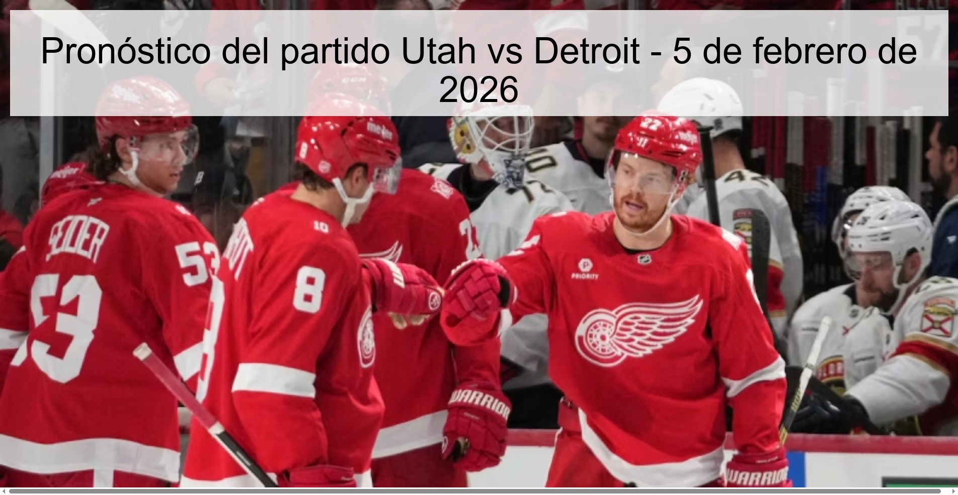 Utah vs Detroit Prediction – February 5, 2026
