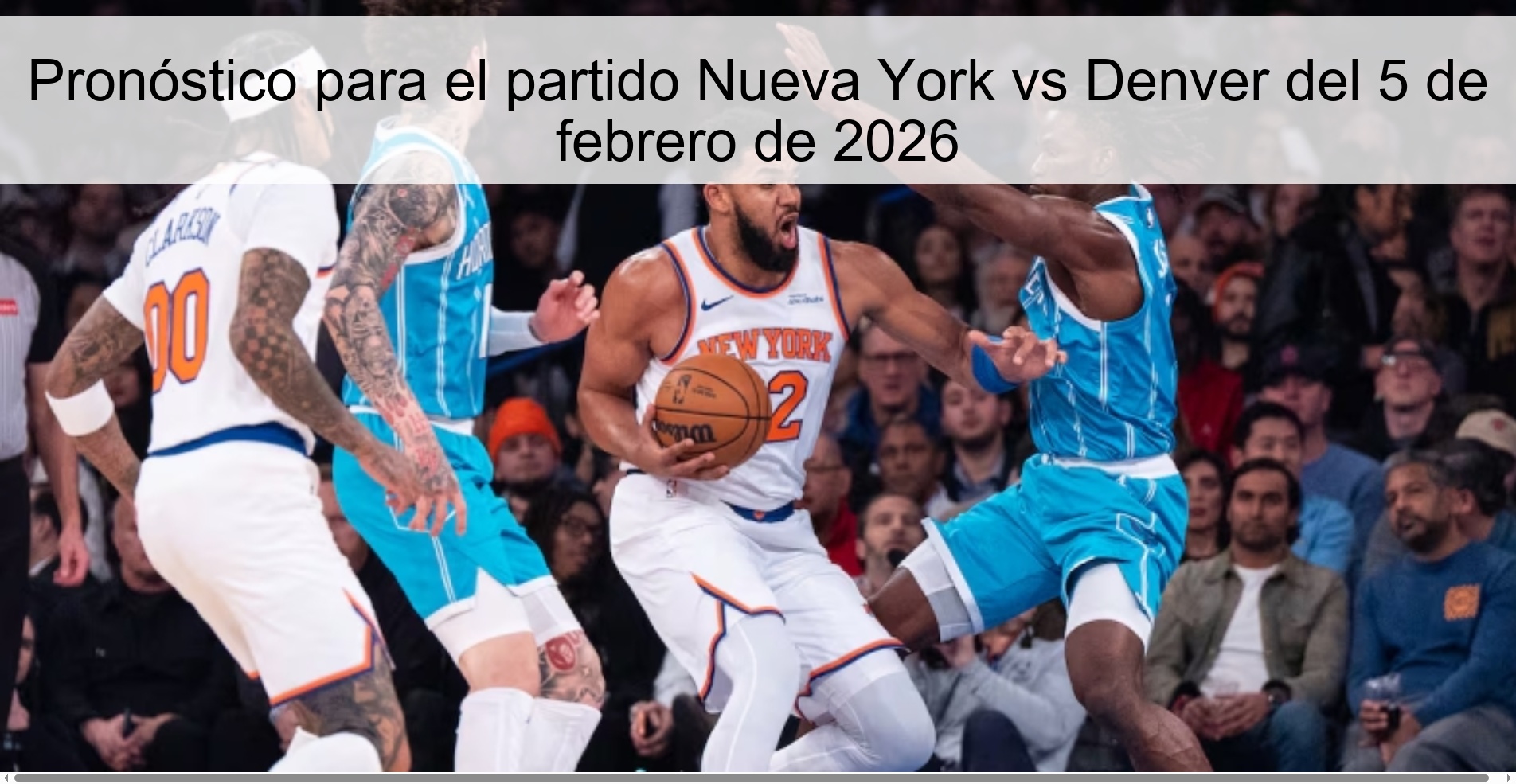 Prediction for the New York vs Denver match on February 5, 2026