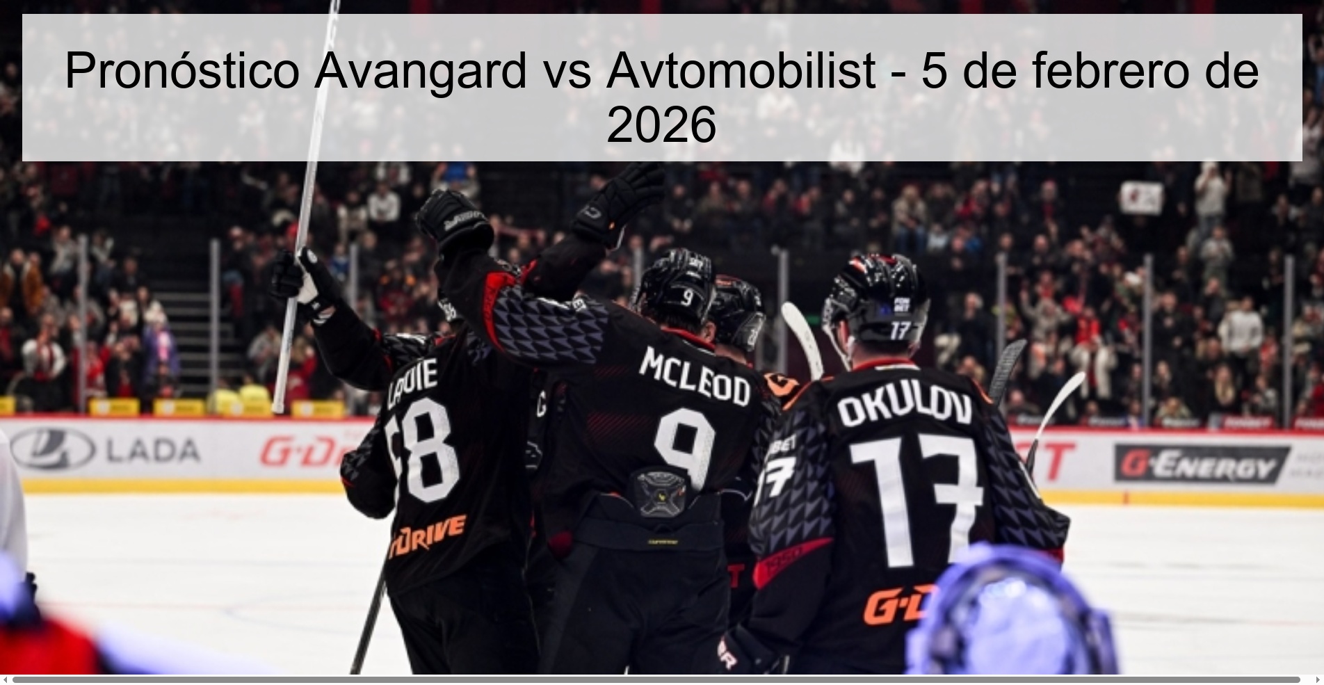 Avangard vs Avtomobilist Prediction – February 5, 2026