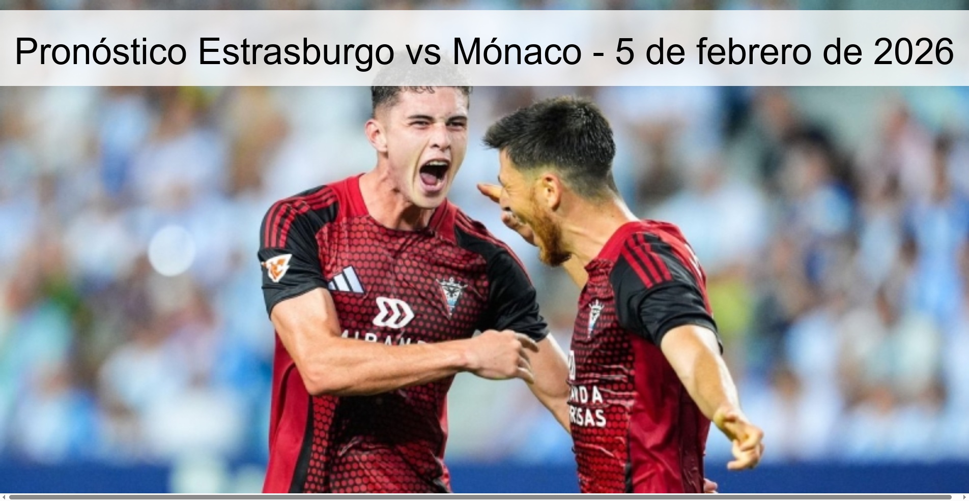 Strasbourg vs Monaco Prediction – February 5, 2026