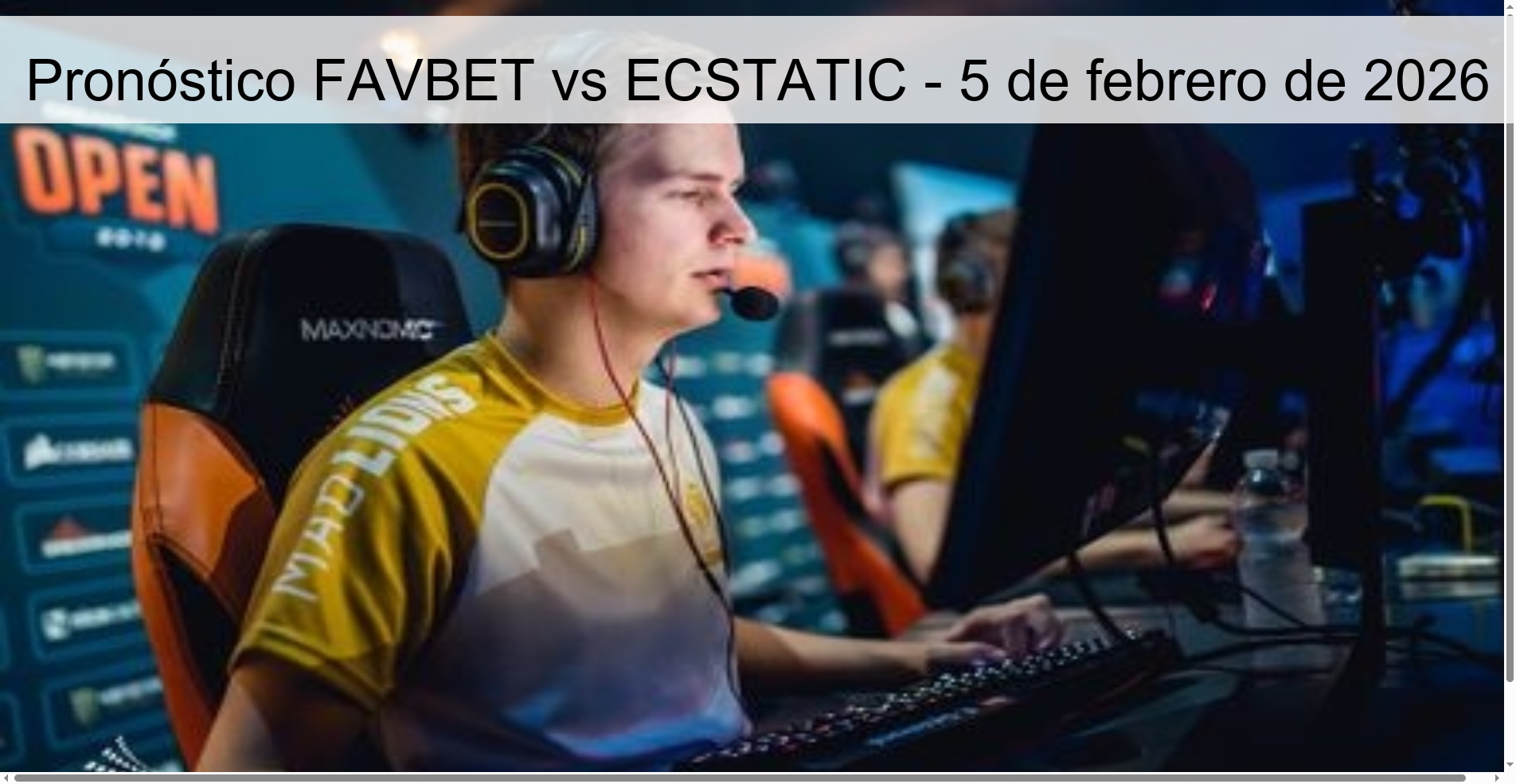 FAVBET vs ECSTATIC Prediction – February 5, 2026