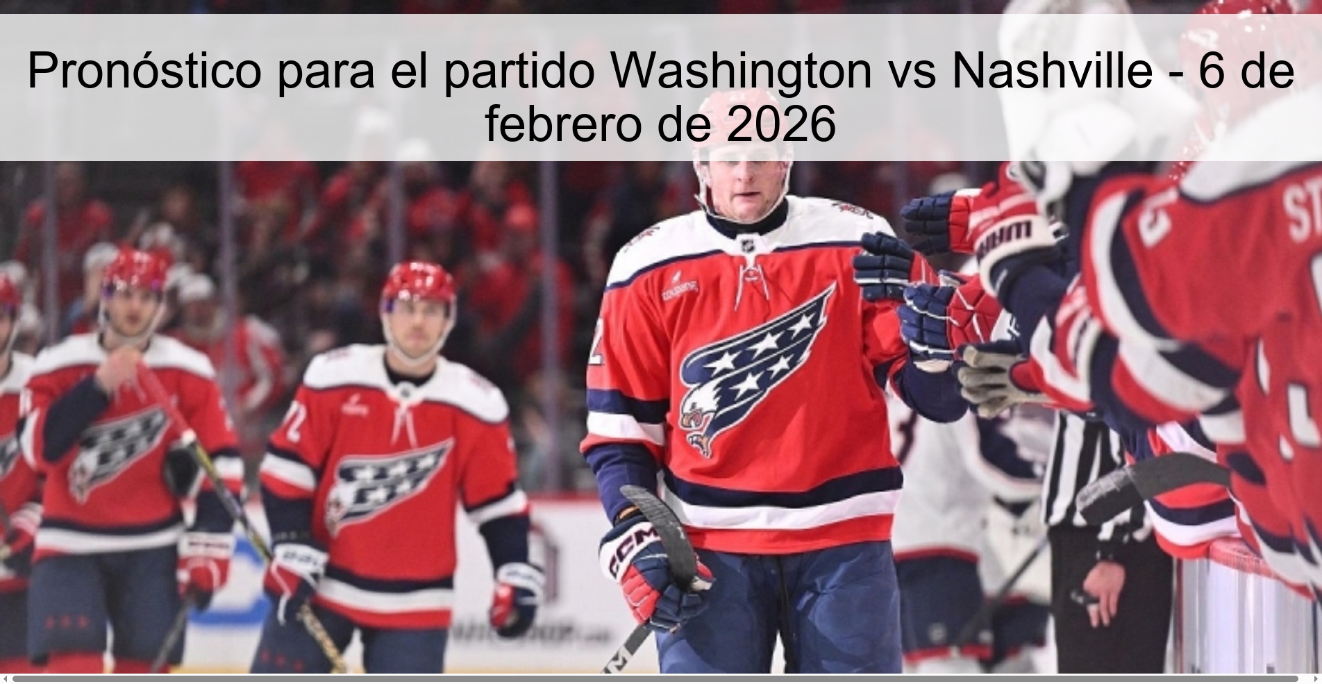 Prediction for the Washington vs Nashville match - February 6, 2026