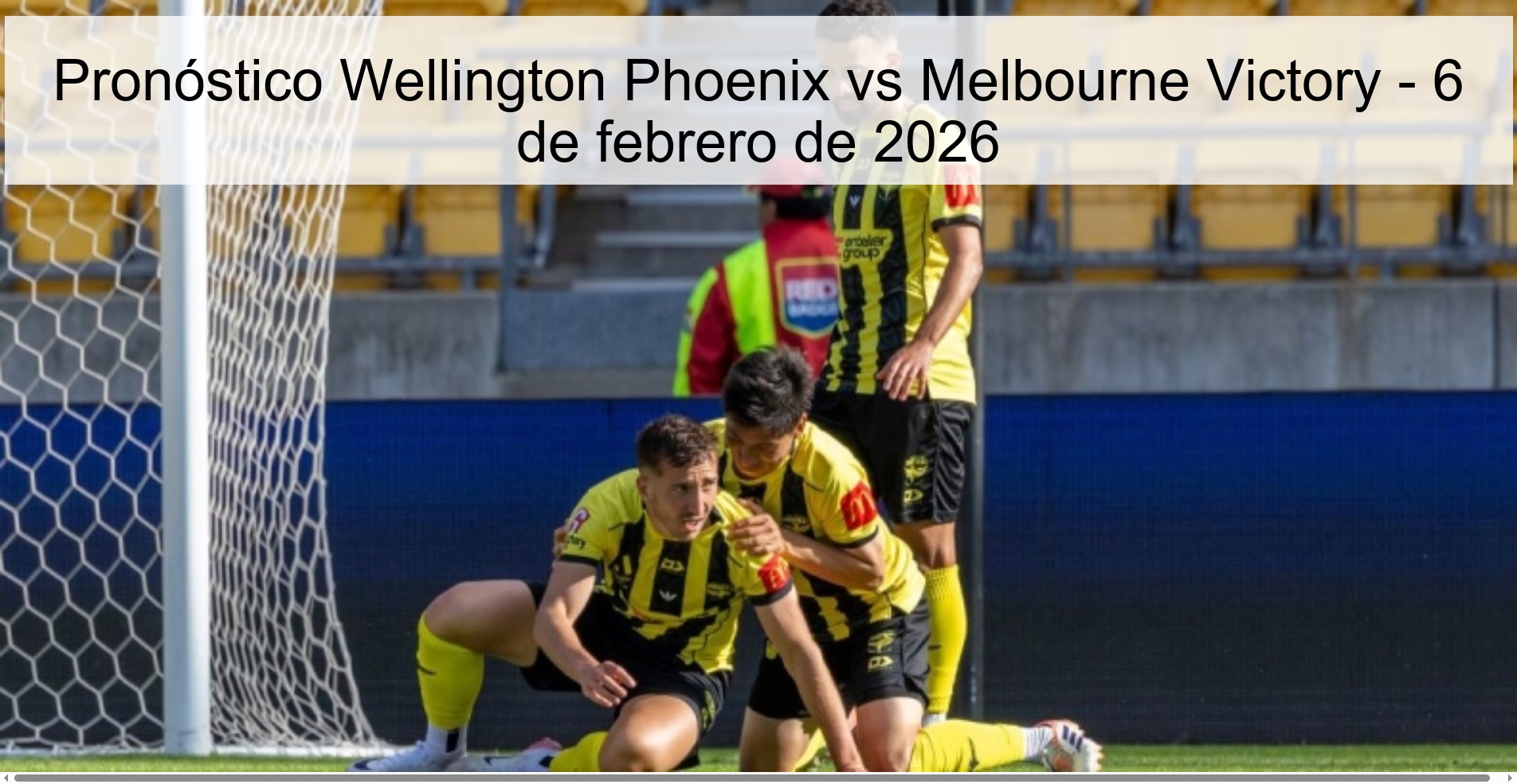 Wellington Phoenix vs Melbourne Victory Prediction – February 6, 2026