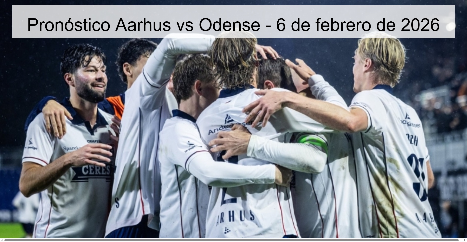 Pronóstico Aarhus vs Odense - 6 de febrero de 2026