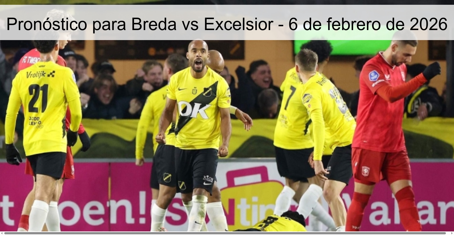 Prediction for Breda vs Excelsior – February 6, 2026