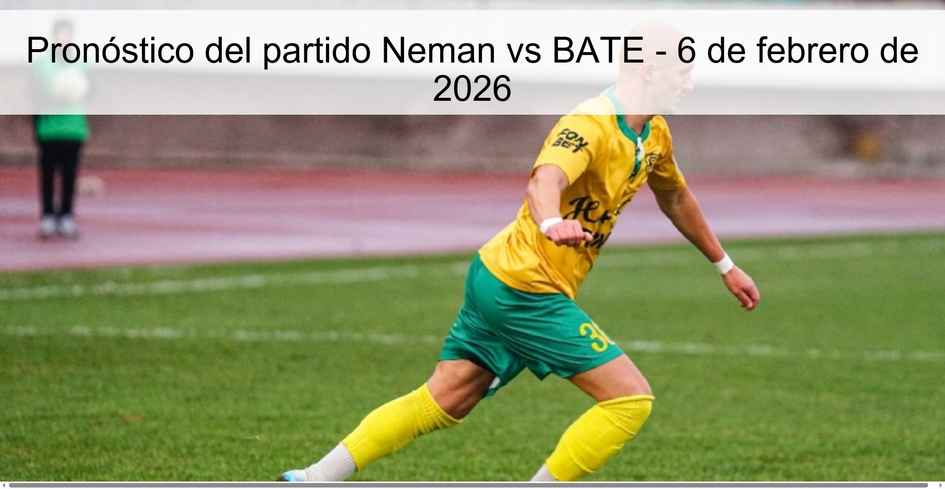 Neman vs BATE Prediction – February 6, 2026