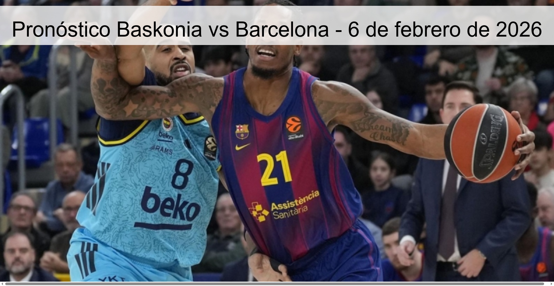 Baskonia vs Barcelona Prediction - February 6, 2026