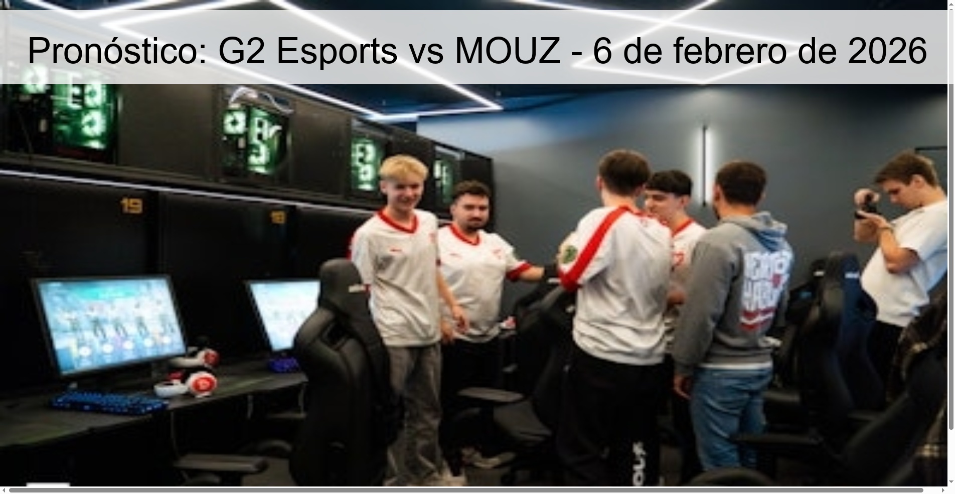 Prediction: G2 Esports vs MOUZ – February 6, 2026