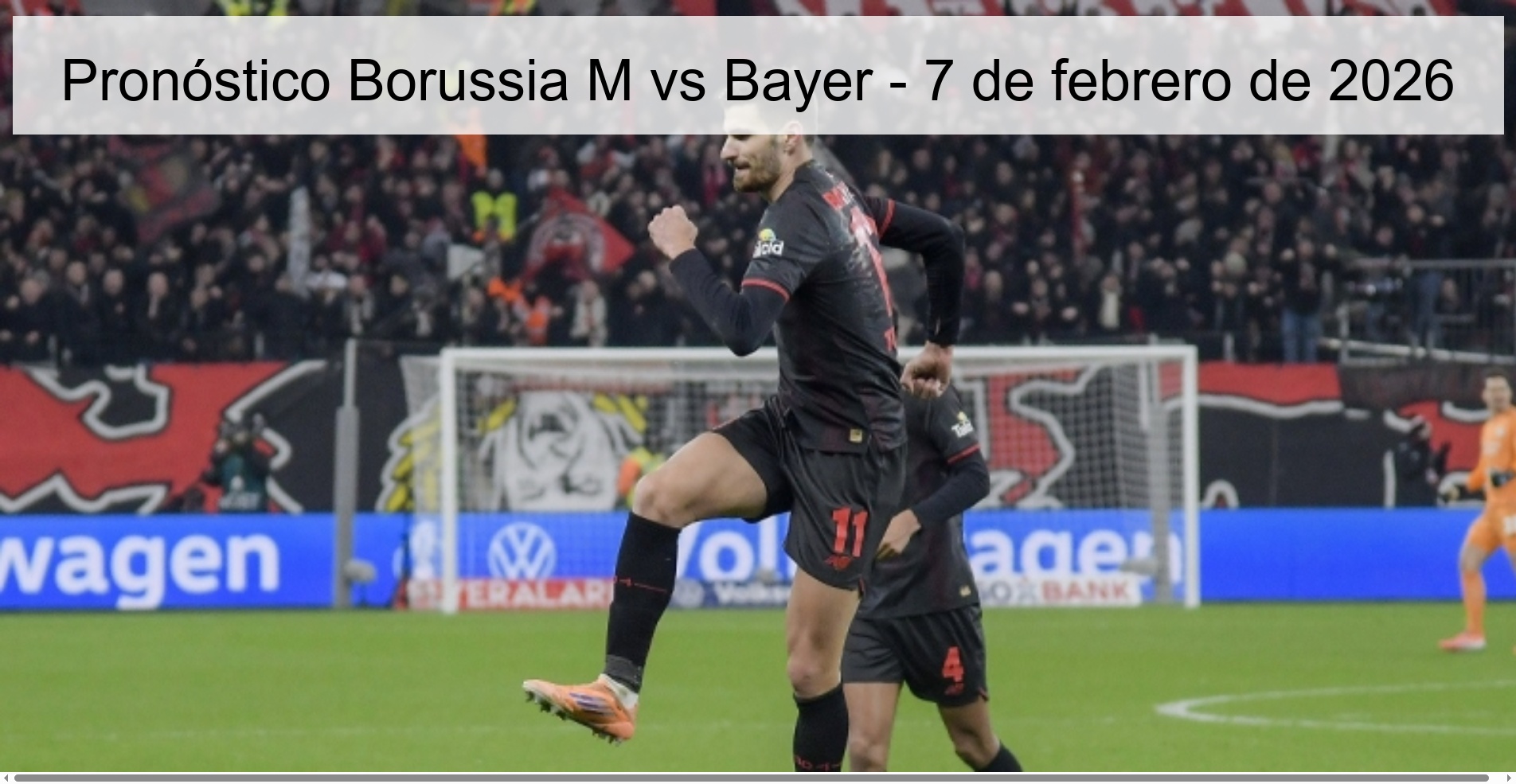 Borussia M vs Bayer Prediction - February 7, 2026