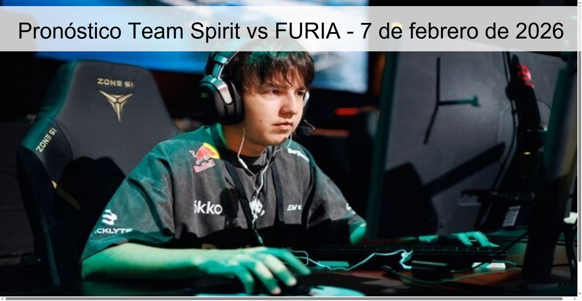 Team Spirit vs FURIA Prediction – February 7, 2026