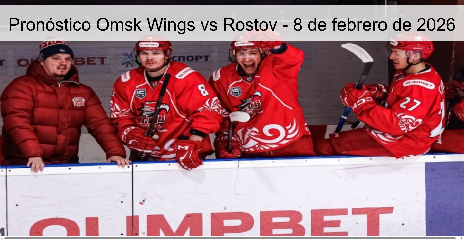 Omsk Wings vs Rostov Prediction – February 8, 2026