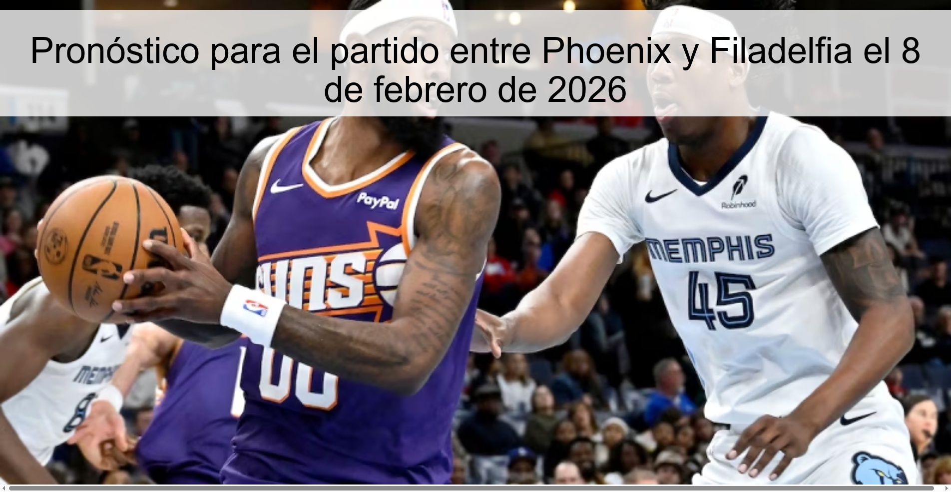 Prediction for the match between Phoenix and Philadelphia on February 8, 2026