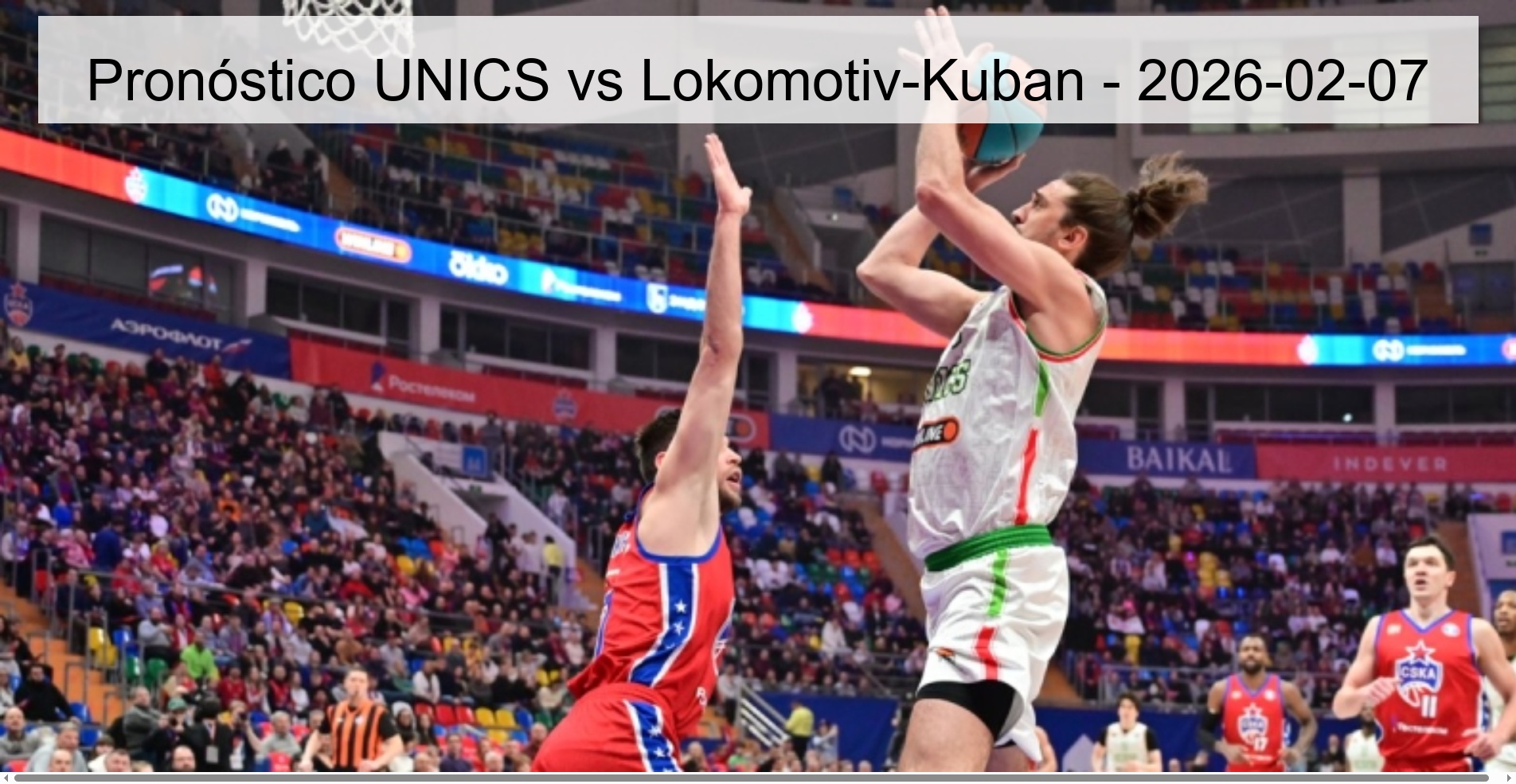 UNICS vs Lokomotiv-Kuban Prediction - 2026-02-07