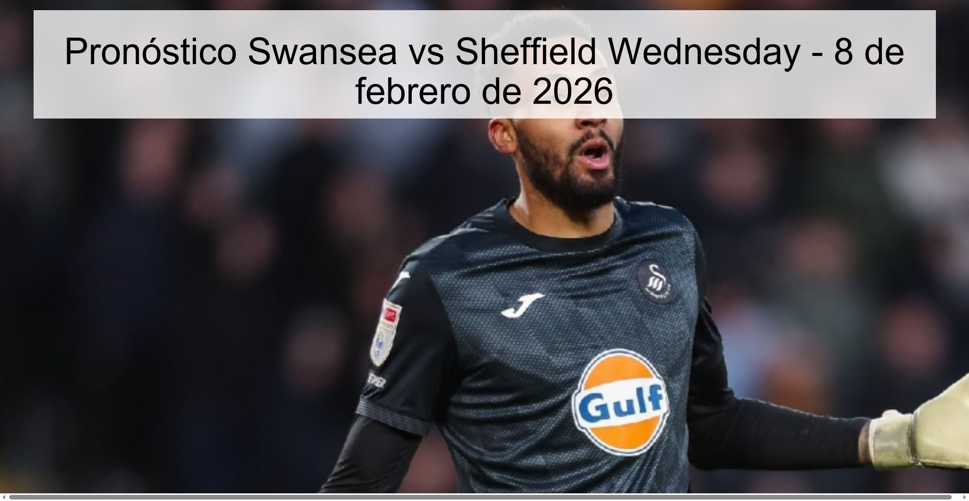 Swansea vs Sheffield Wednesday Prediction – February 8, 2026