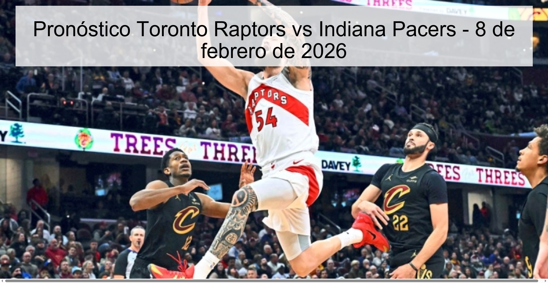 Toronto Raptors vs Indiana Pacers Prediction – February 8, 2026