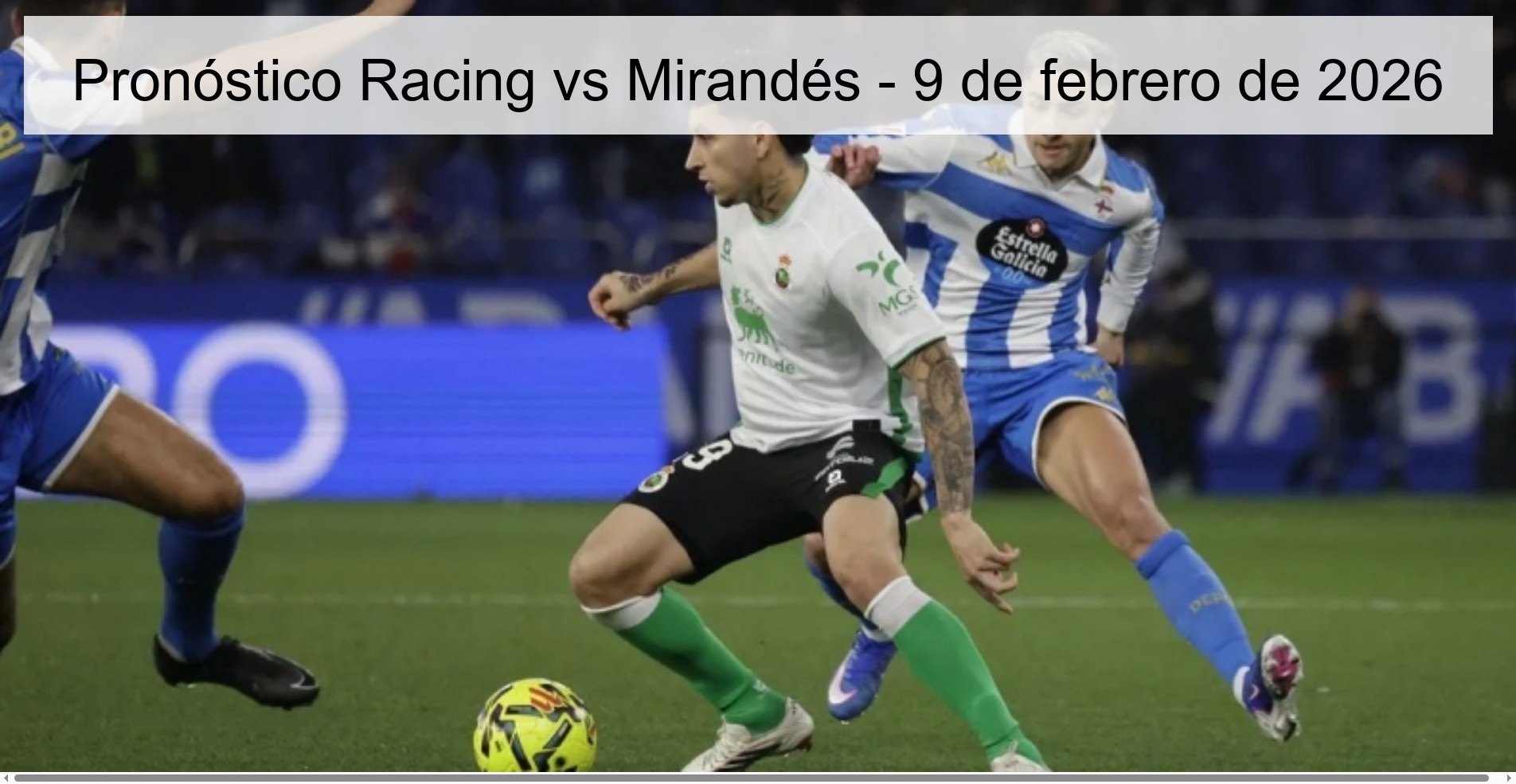Racing vs Mirandés Prediction - February 9, 2026