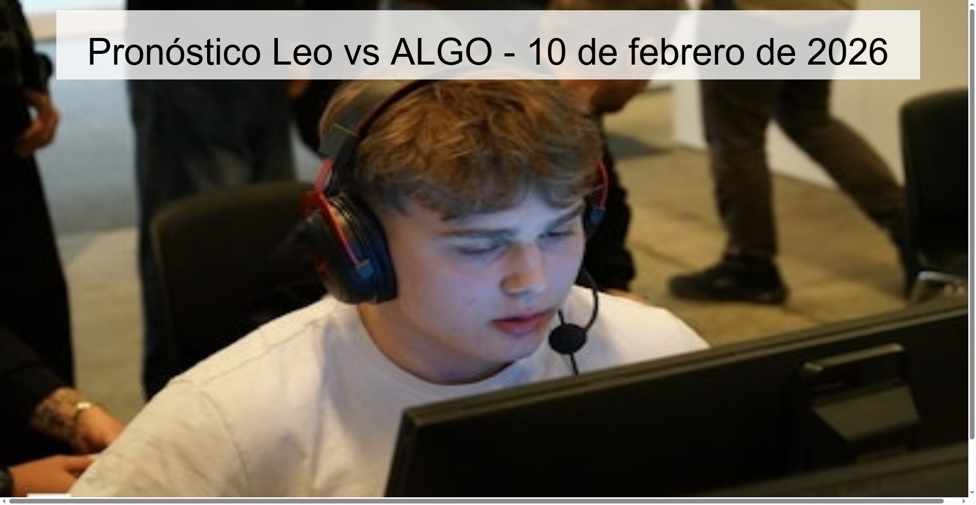 Leo vs ALGO Prediction – February 10, 2026