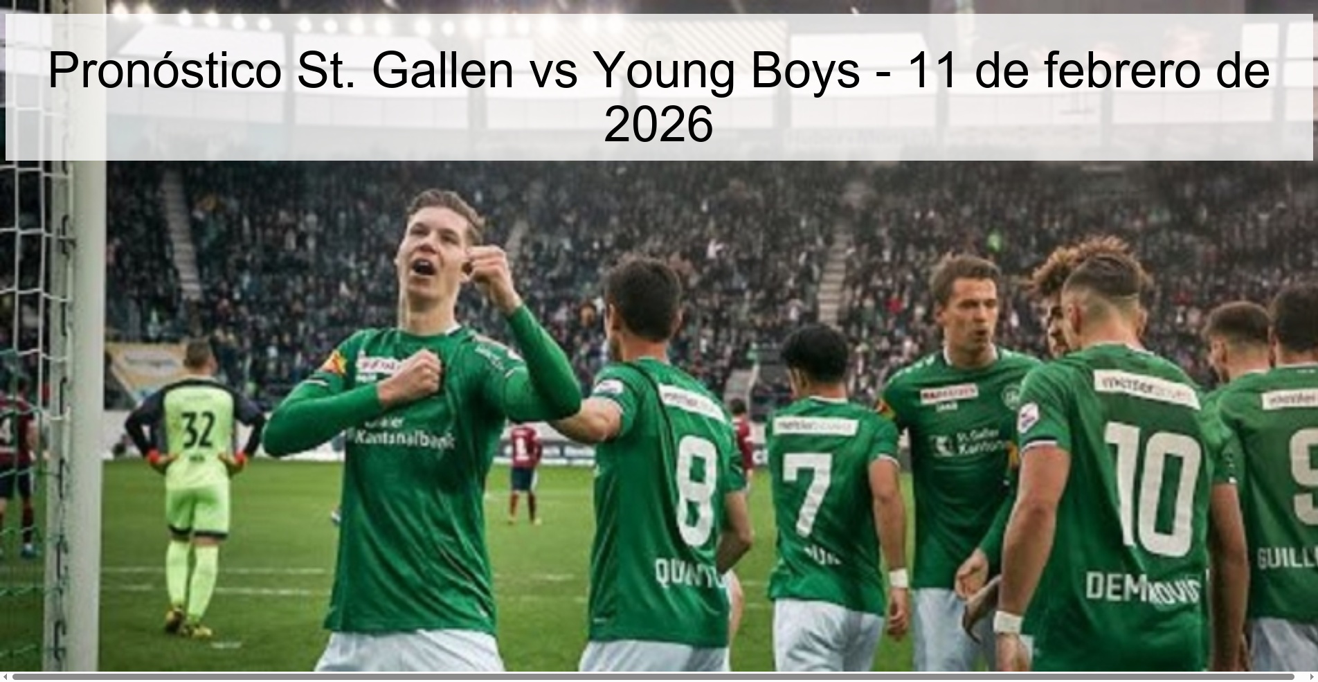 St. Gallen vs Young Boys Prediction – February 11, 2026