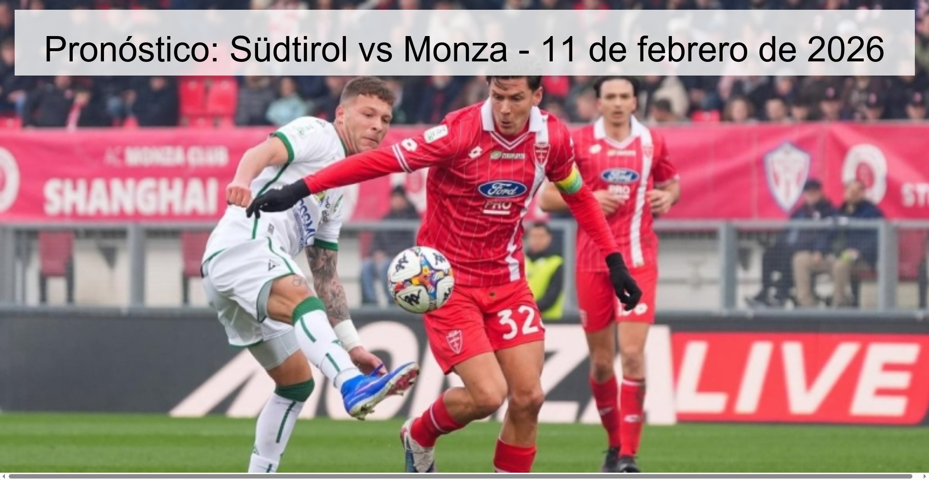 Prediction: Südtirol vs Monza – February 11, 2026