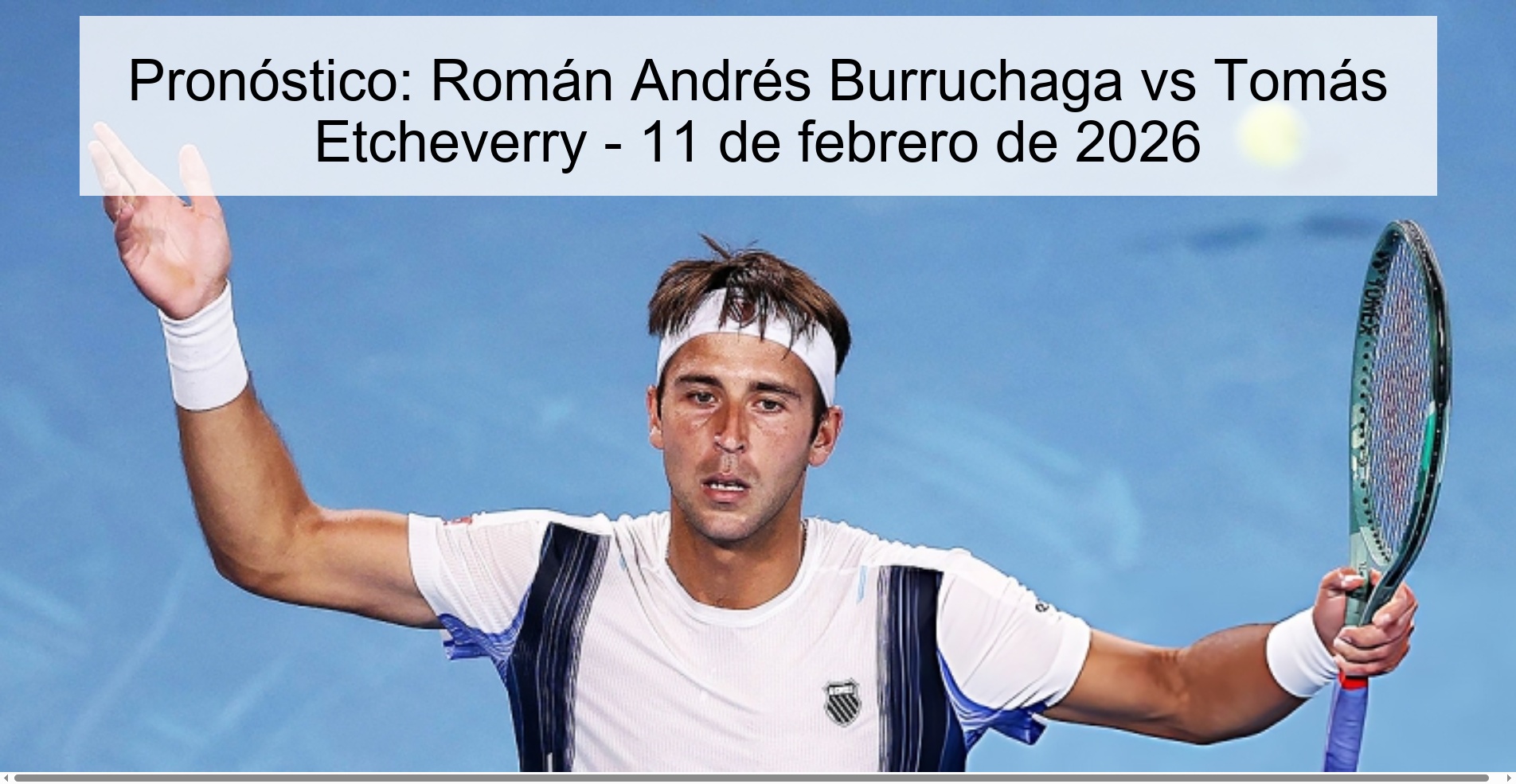 Prediction: Román Andrés Burruchaga vs Tomás Etcheverry - February 11, 2026