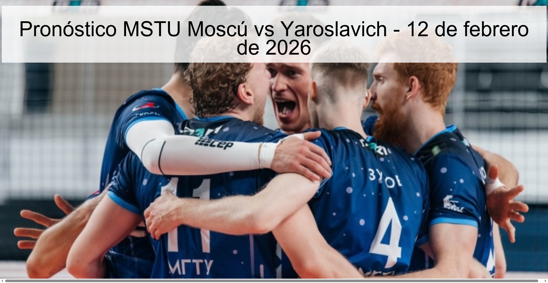 Pronóstico MSTU Moscú vs Yaroslavich - 12 de febrero de 2026