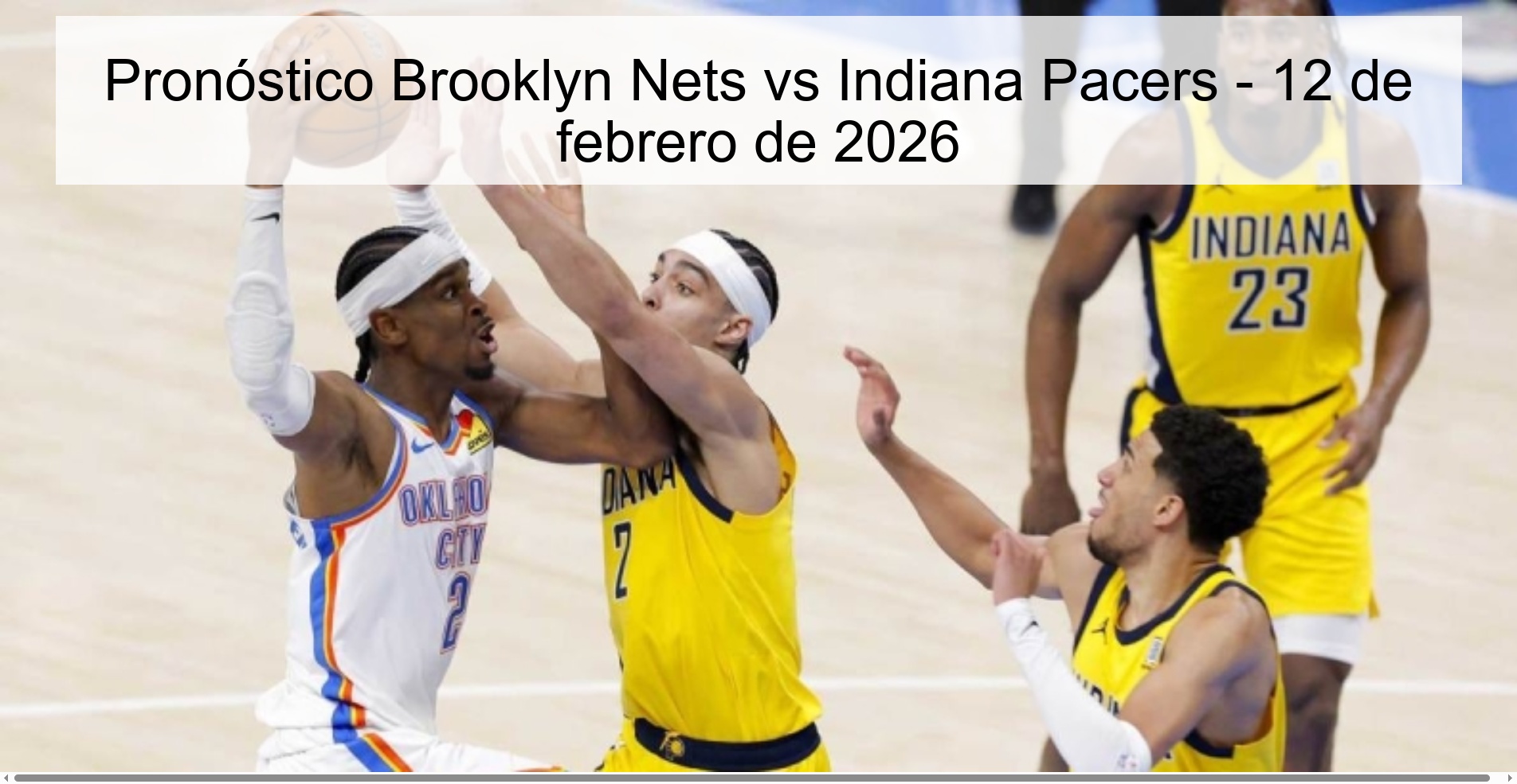 Brooklyn Nets vs Indiana Pacers Prediction – February 12, 2026