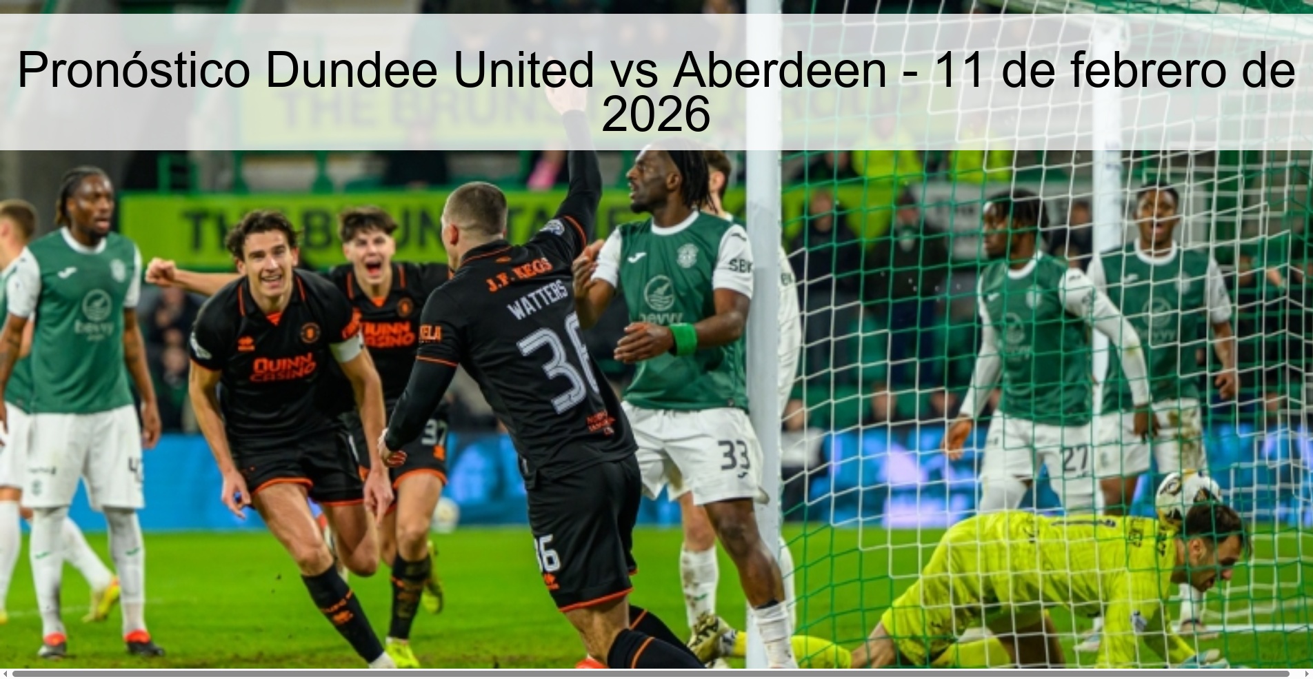 Dundee United vs Aberdeen Prediction – February 11, 2026