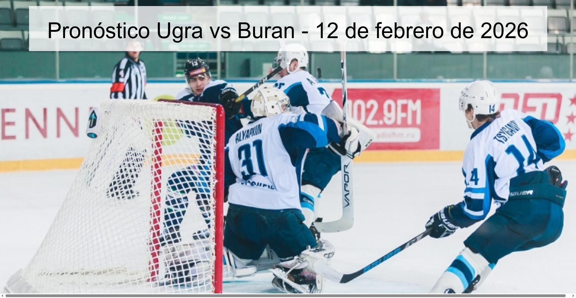 Pronóstico Ugra vs Buran - 12 de febrero de 2026