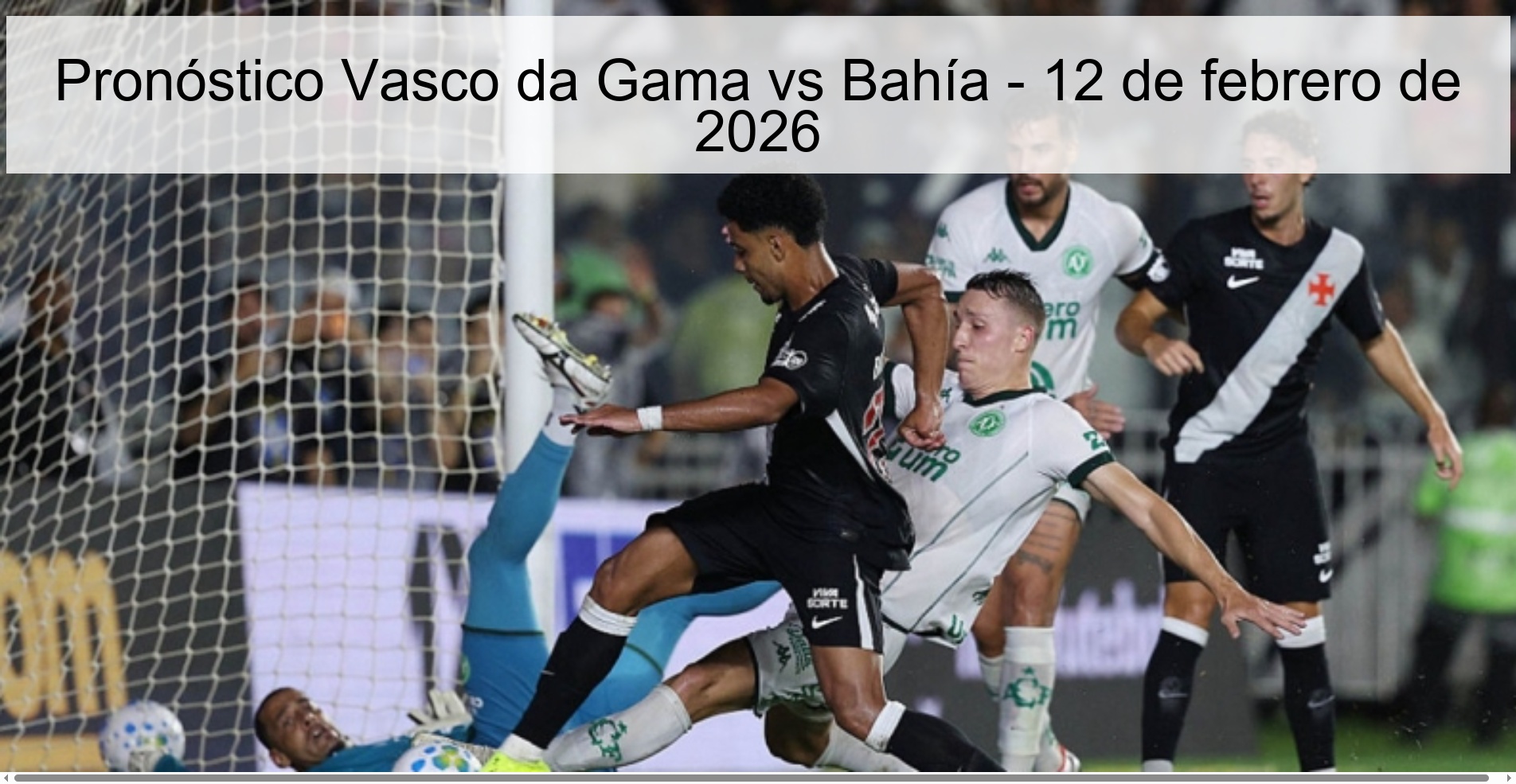 Vasco da Gama vs Bahia Prediction – February 12, 2026