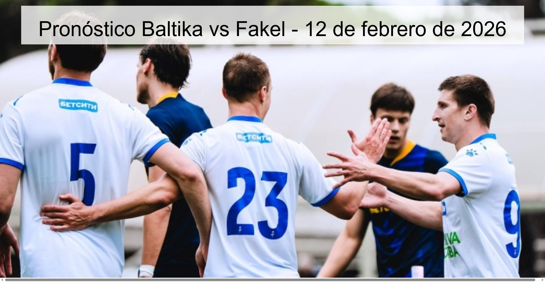 Baltika vs Fakel Prediction – February 12, 2026