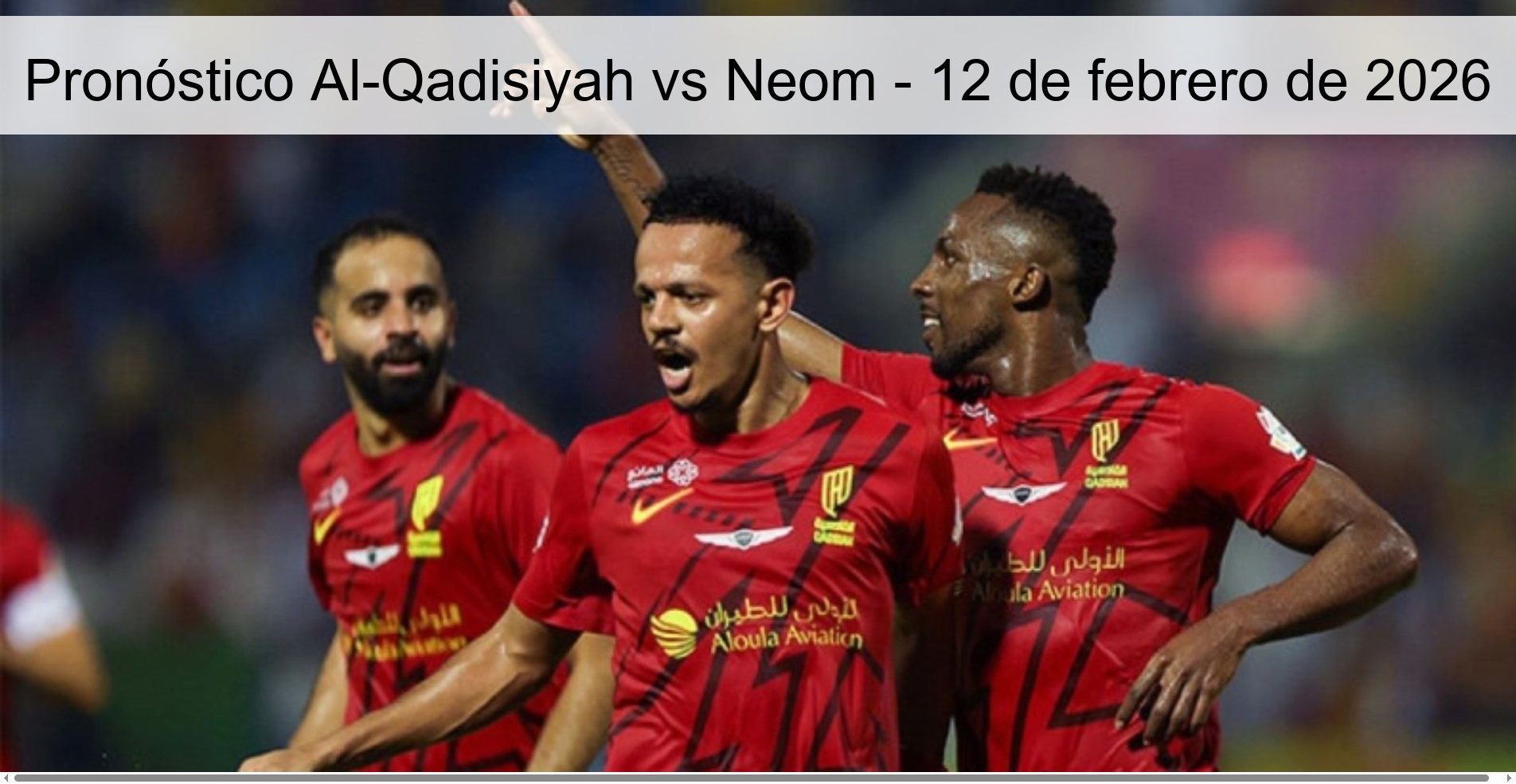 Al-Qadisiyah vs Neom Prediction – February 12, 2026