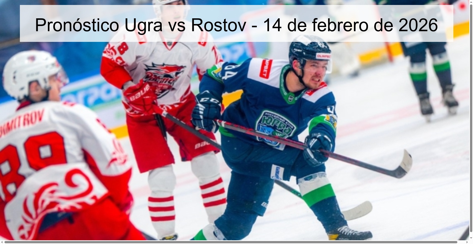 Ugra vs Rostov Prediction – February 14, 2026