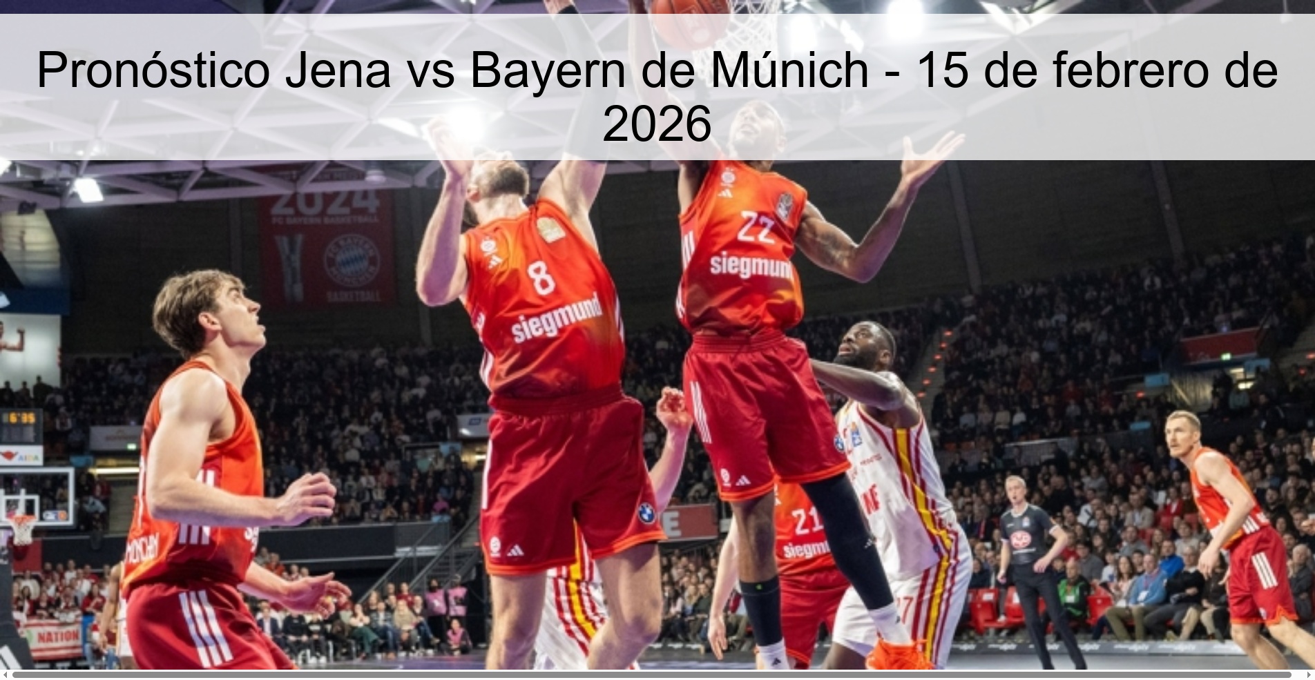 Jena vs Bayern Munich Prediction – February 15, 2026