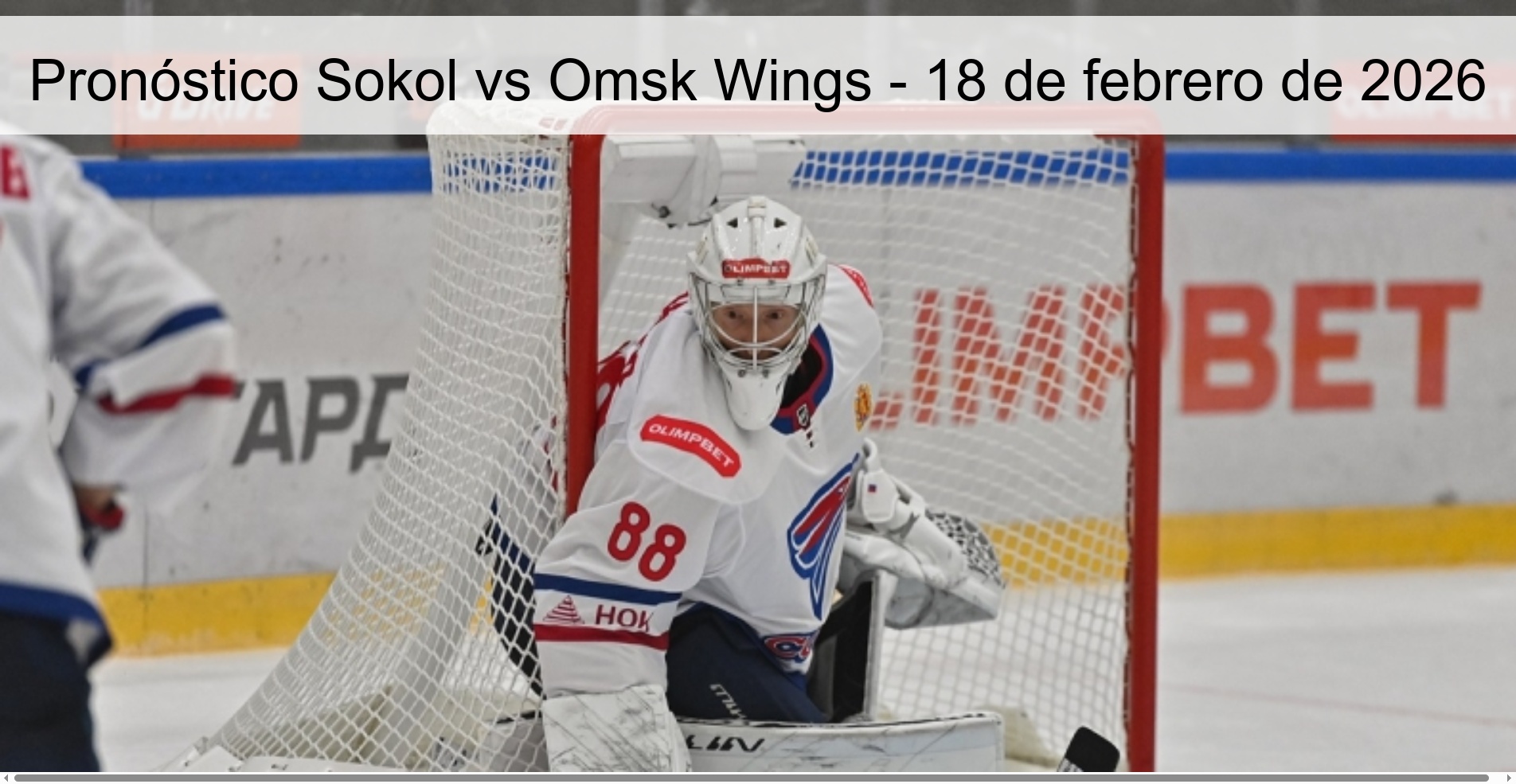 Sokol vs Omsk Wings Prediction – February 18, 2026