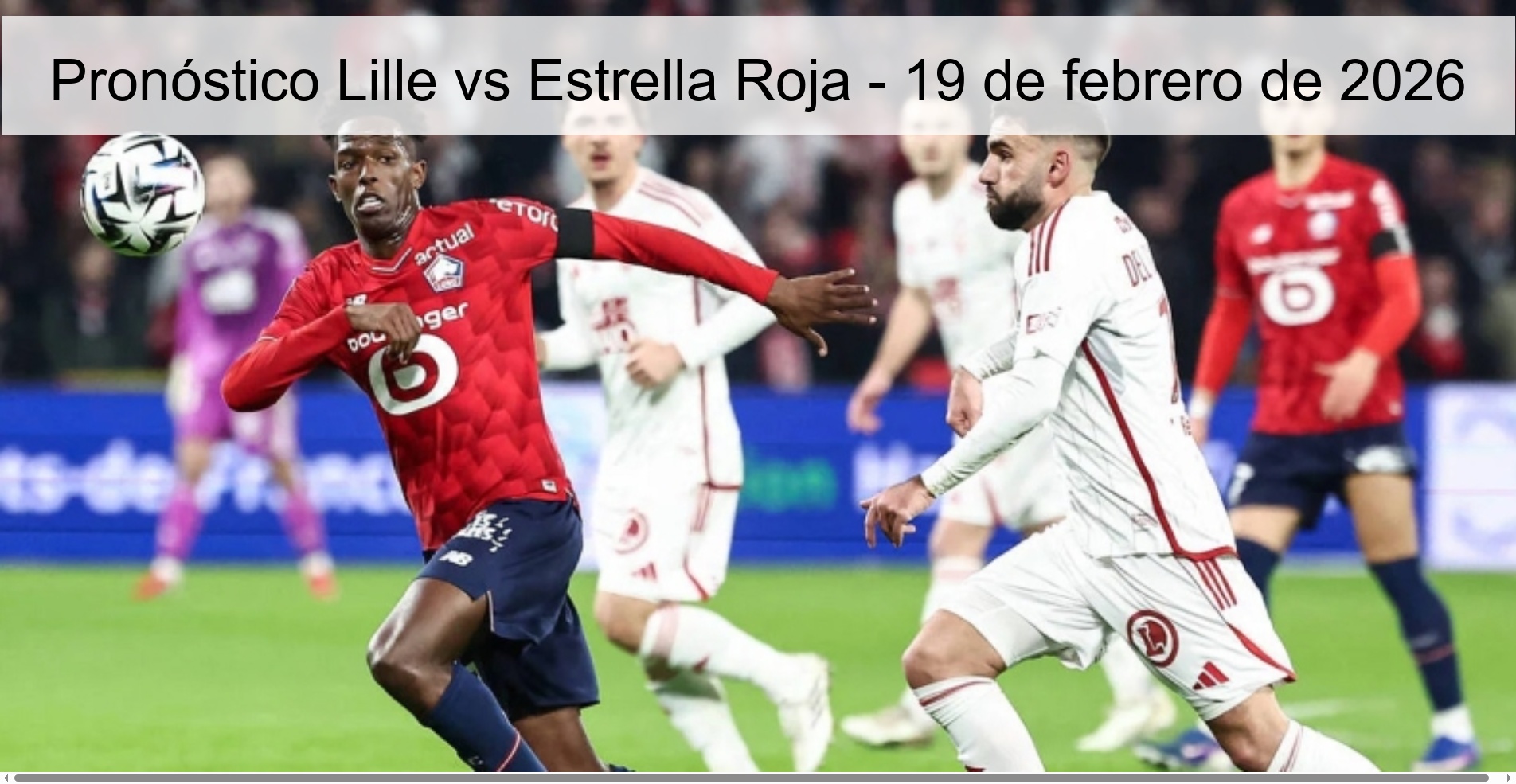 Lille vs Red Star Prediction - February 19, 2026