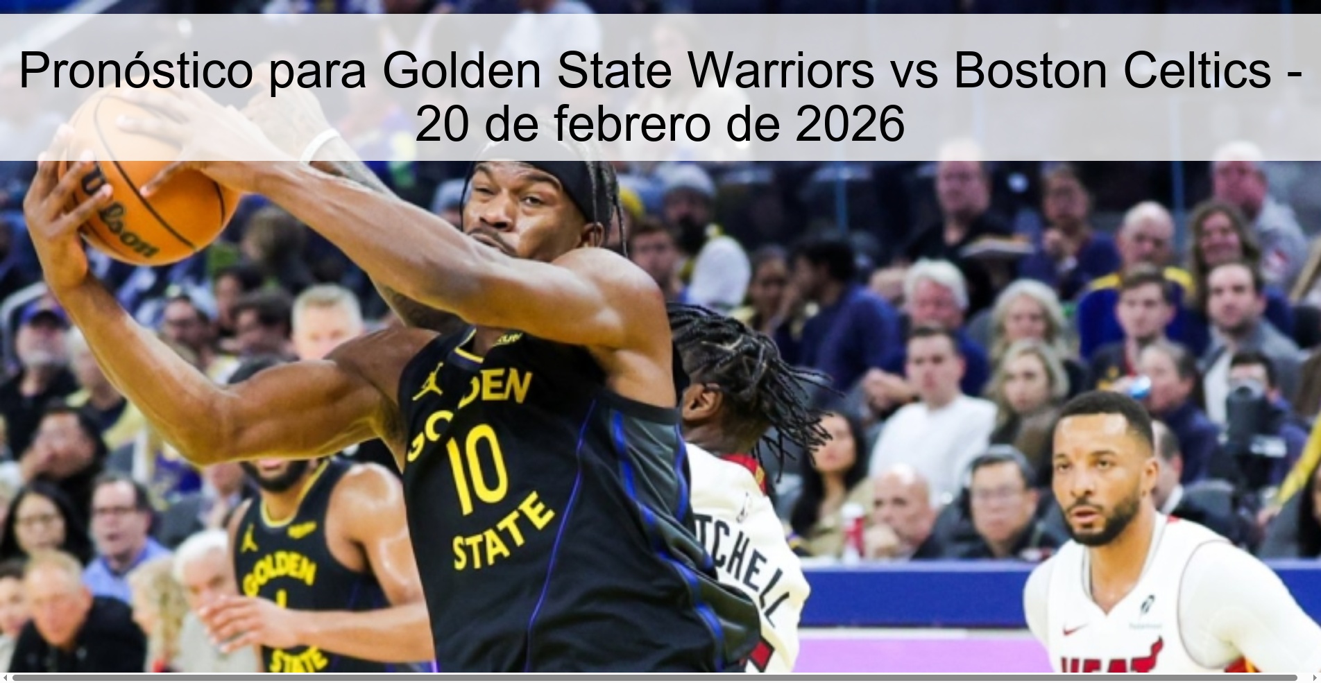 Prediction for Golden State Warriors vs Boston Celtics - February 20, 2026