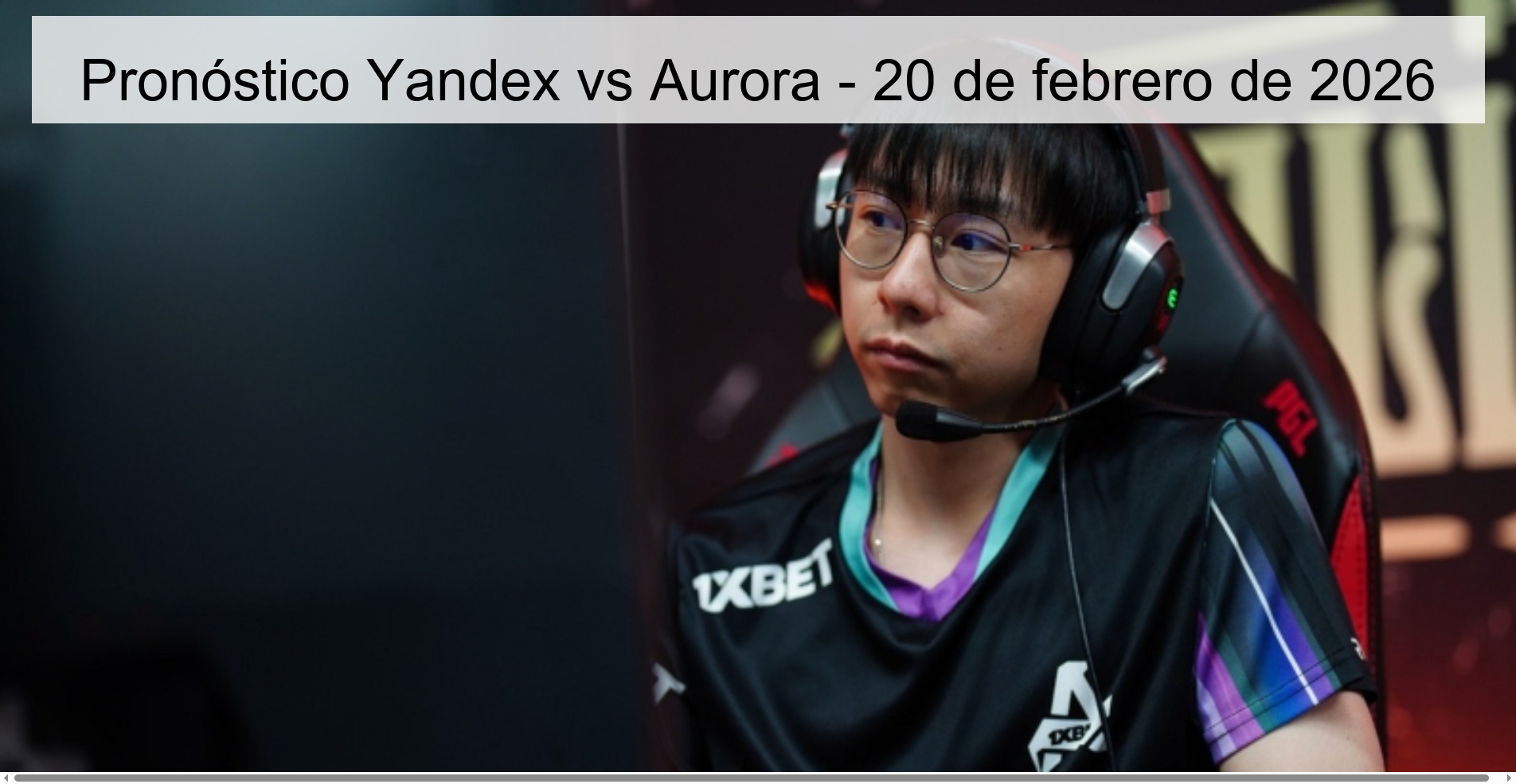 Yandex vs Aurora Prediction – February 20, 2026