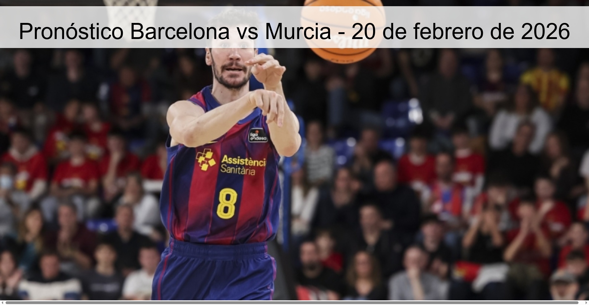Barcelona vs Murcia Prediction - February 20, 2026