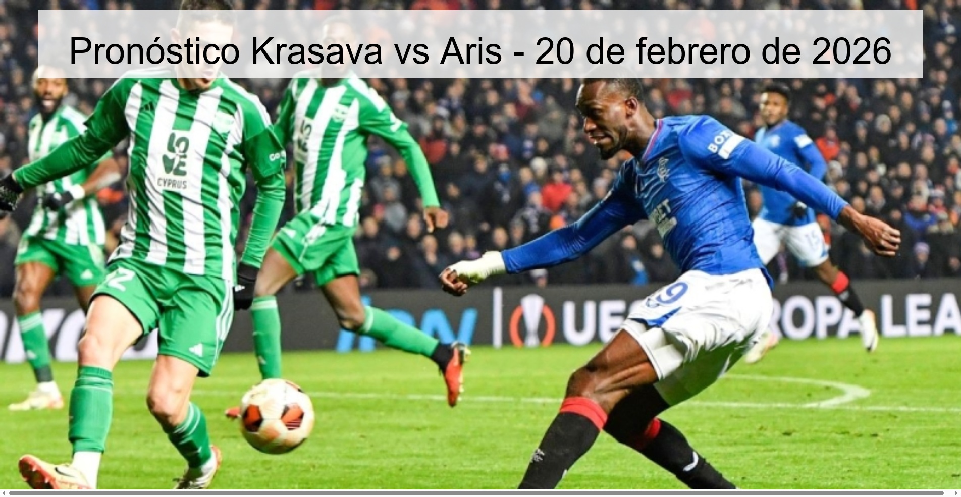 Krasava vs Aris Prediction – February 20, 2026