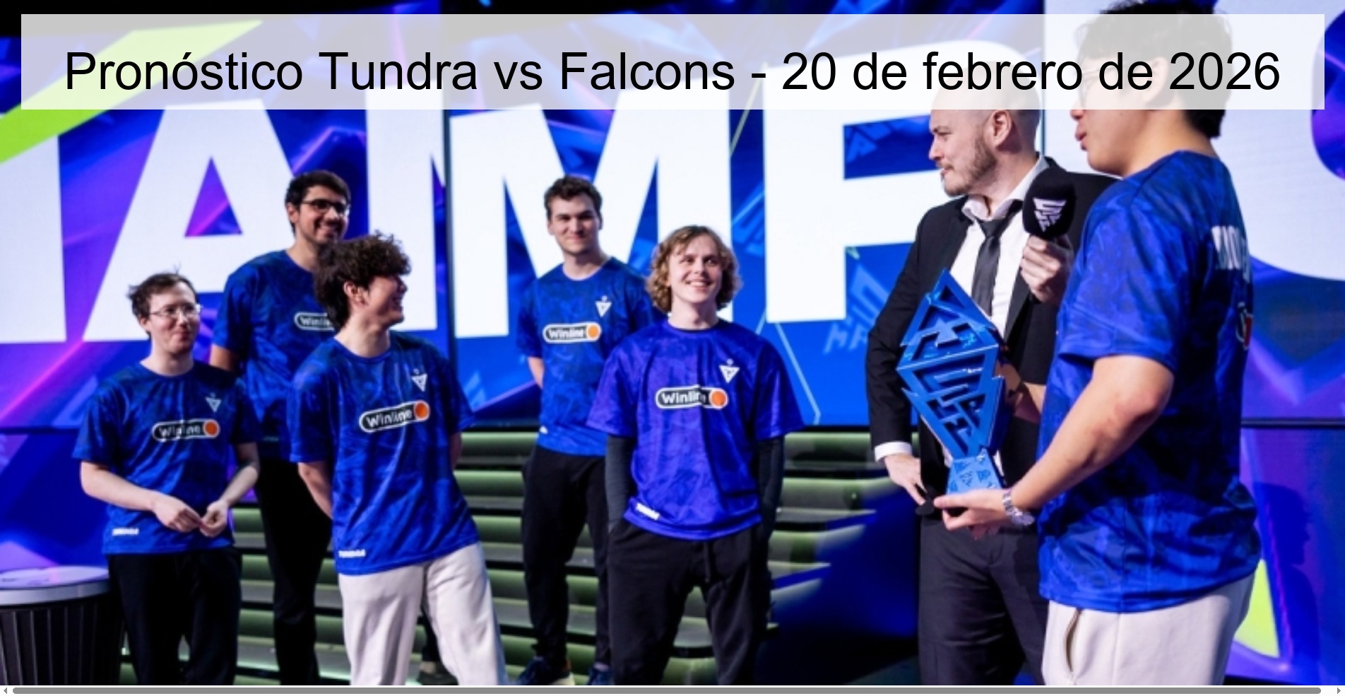 Pronóstico Tundra vs Falcons - 20 de febrero de 2026