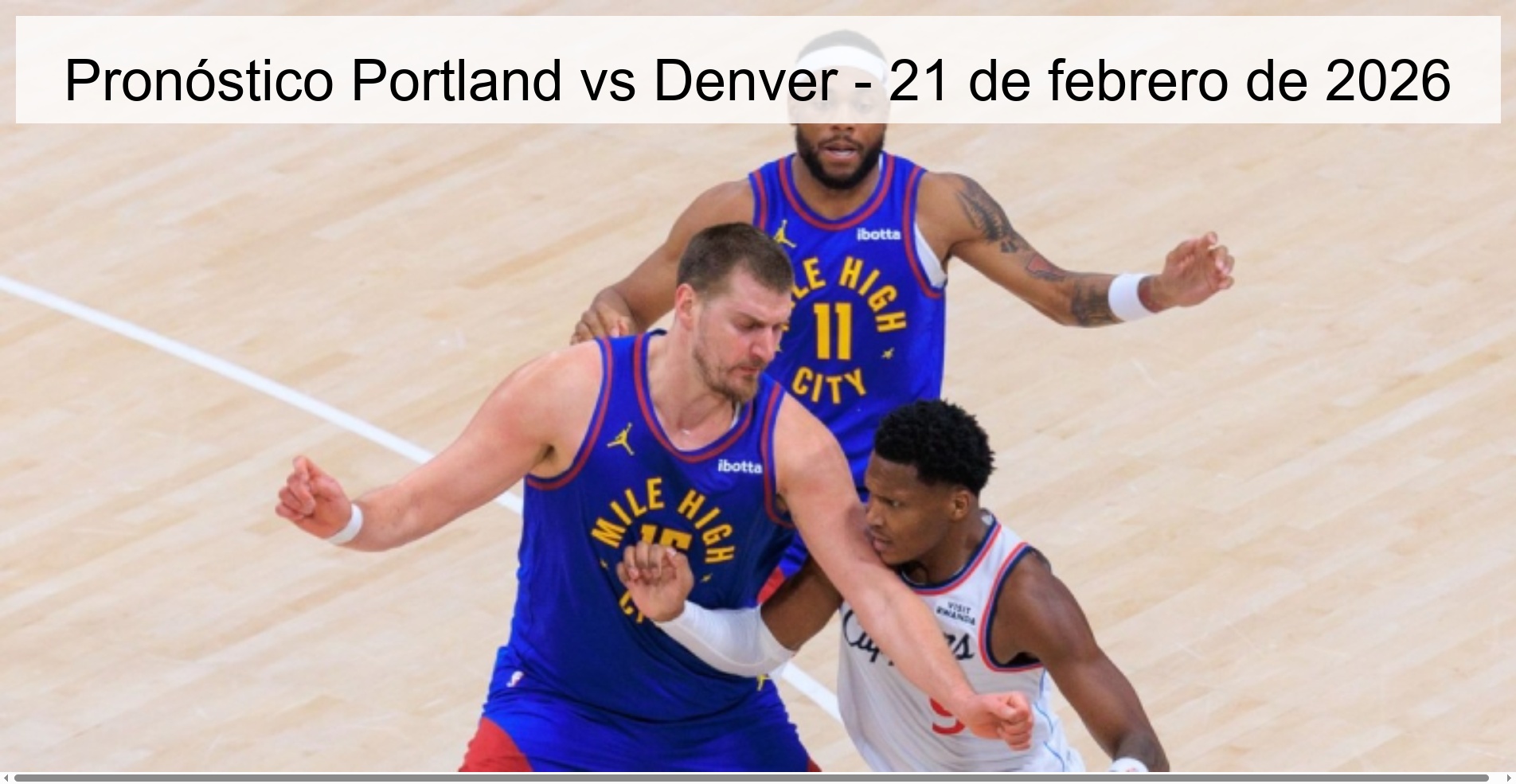 Portland vs Denver Prediction – February 21, 2026