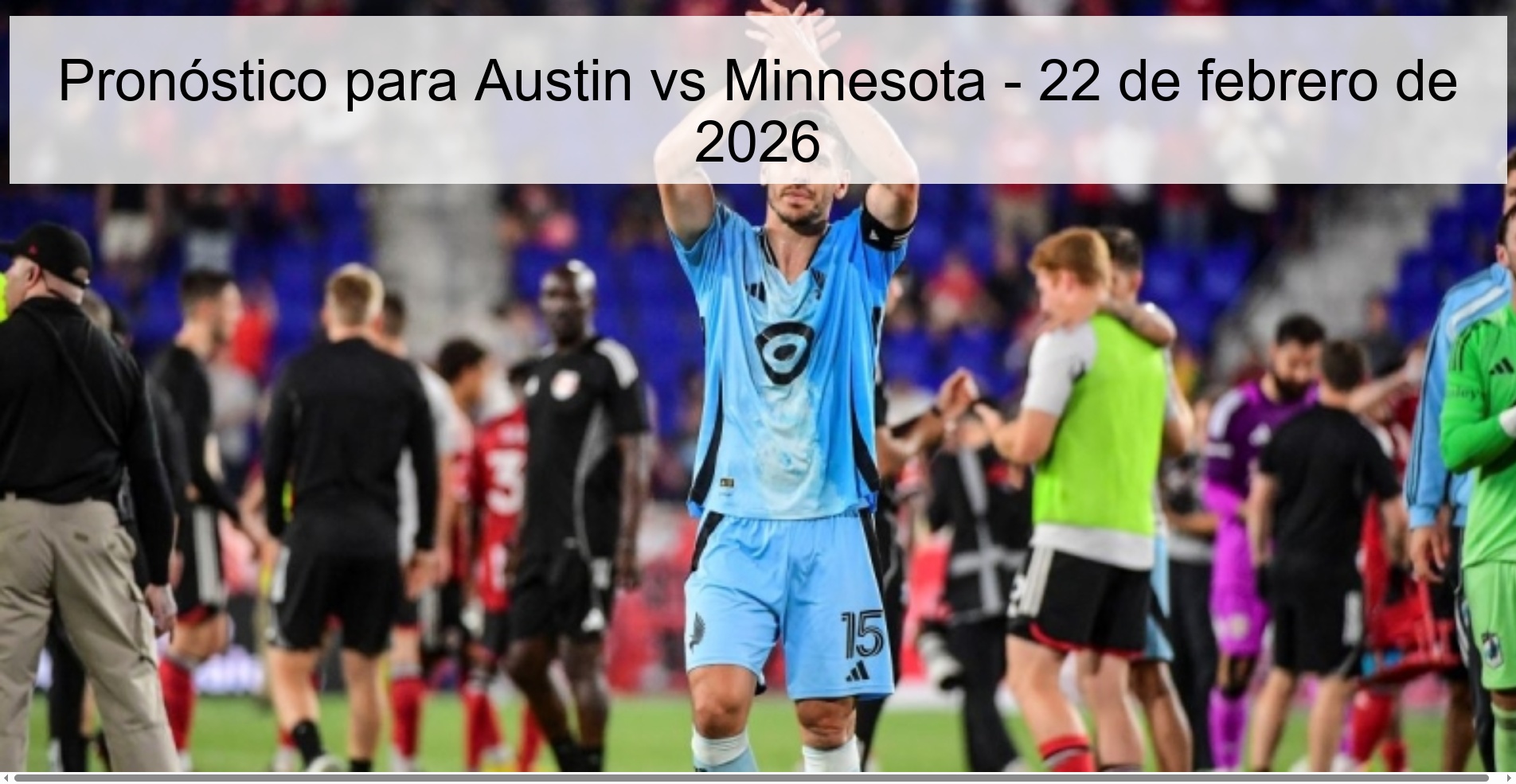 Prediction for Austin vs Minnesota – February 22, 2026