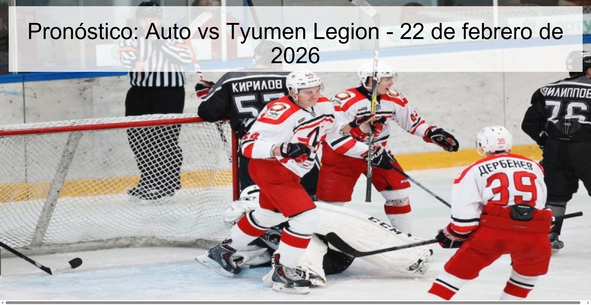 Prediction: Auto vs Tyumen Legion – February 22, 2026