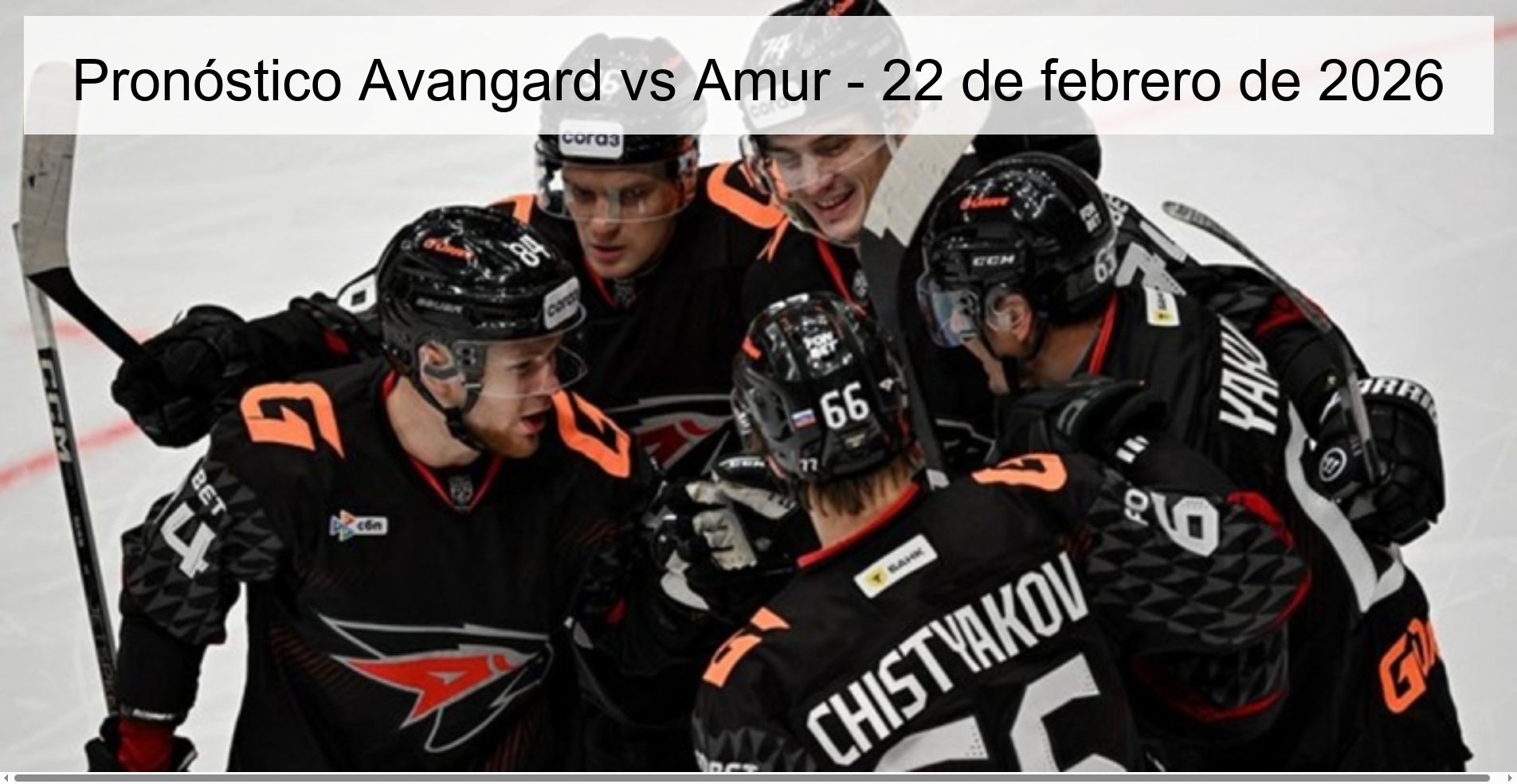Avangard vs Amur Prediction – February 22, 2026