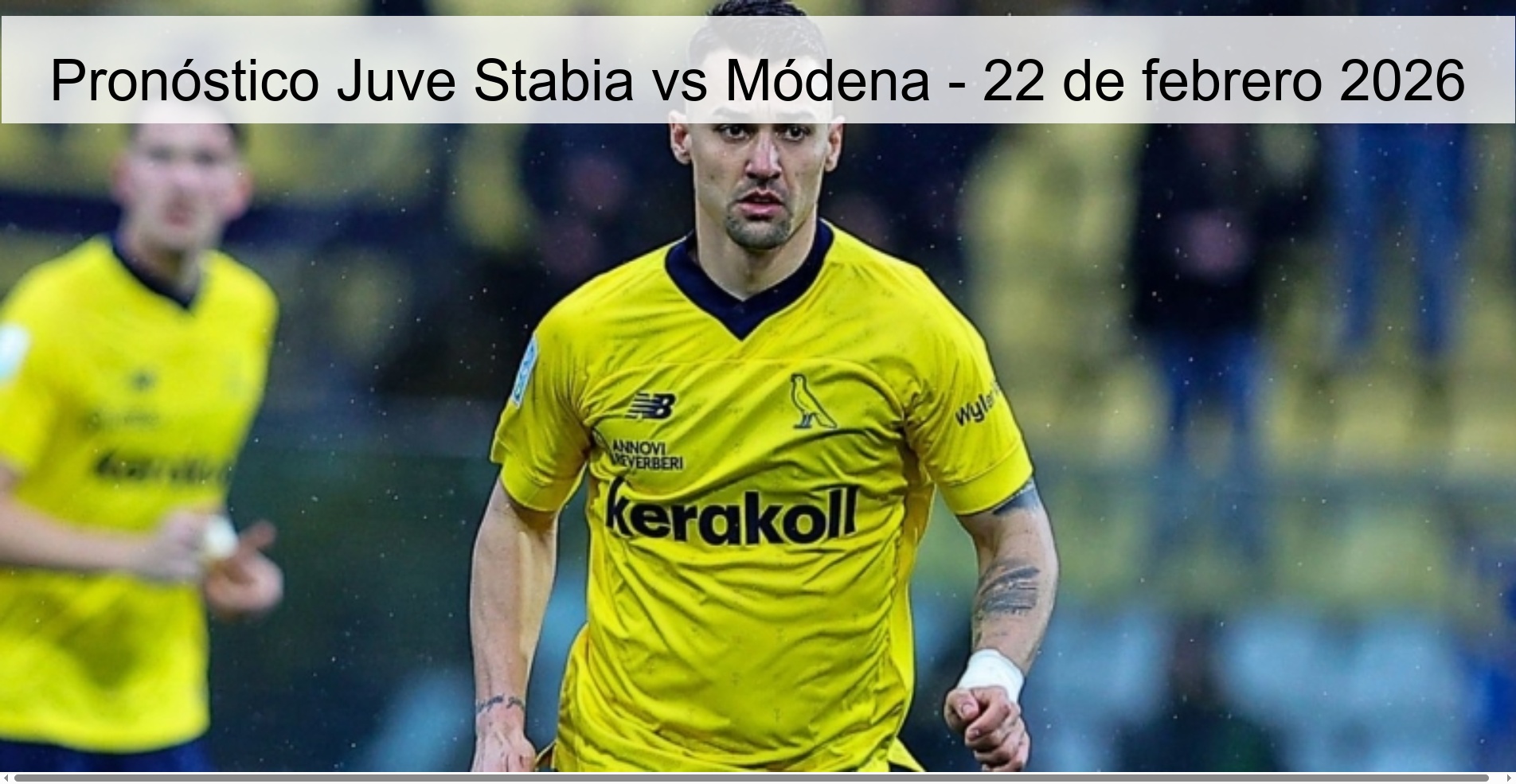 Juve Stabia vs Modena Prediction – February 22, 2026